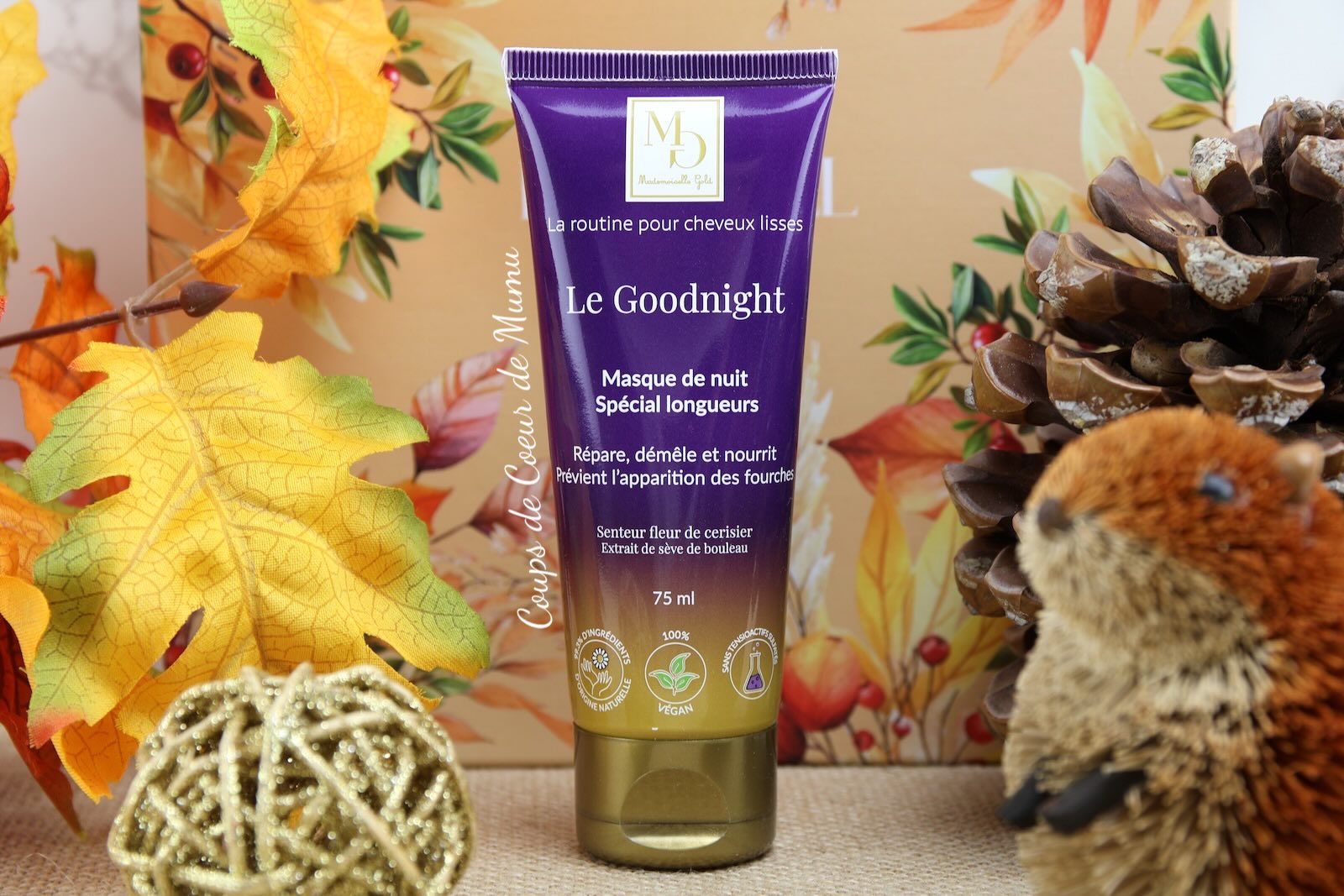Masque Cheveux de Nuit Mademoiselle Gold