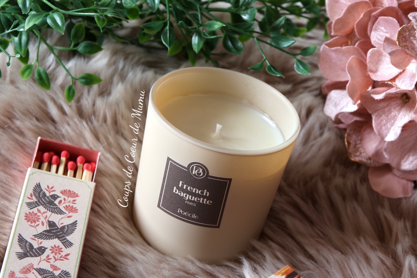 Bougie French Baguette Poécile. Une senteur irrésistible : Pain chaud – Beurre – Croissant