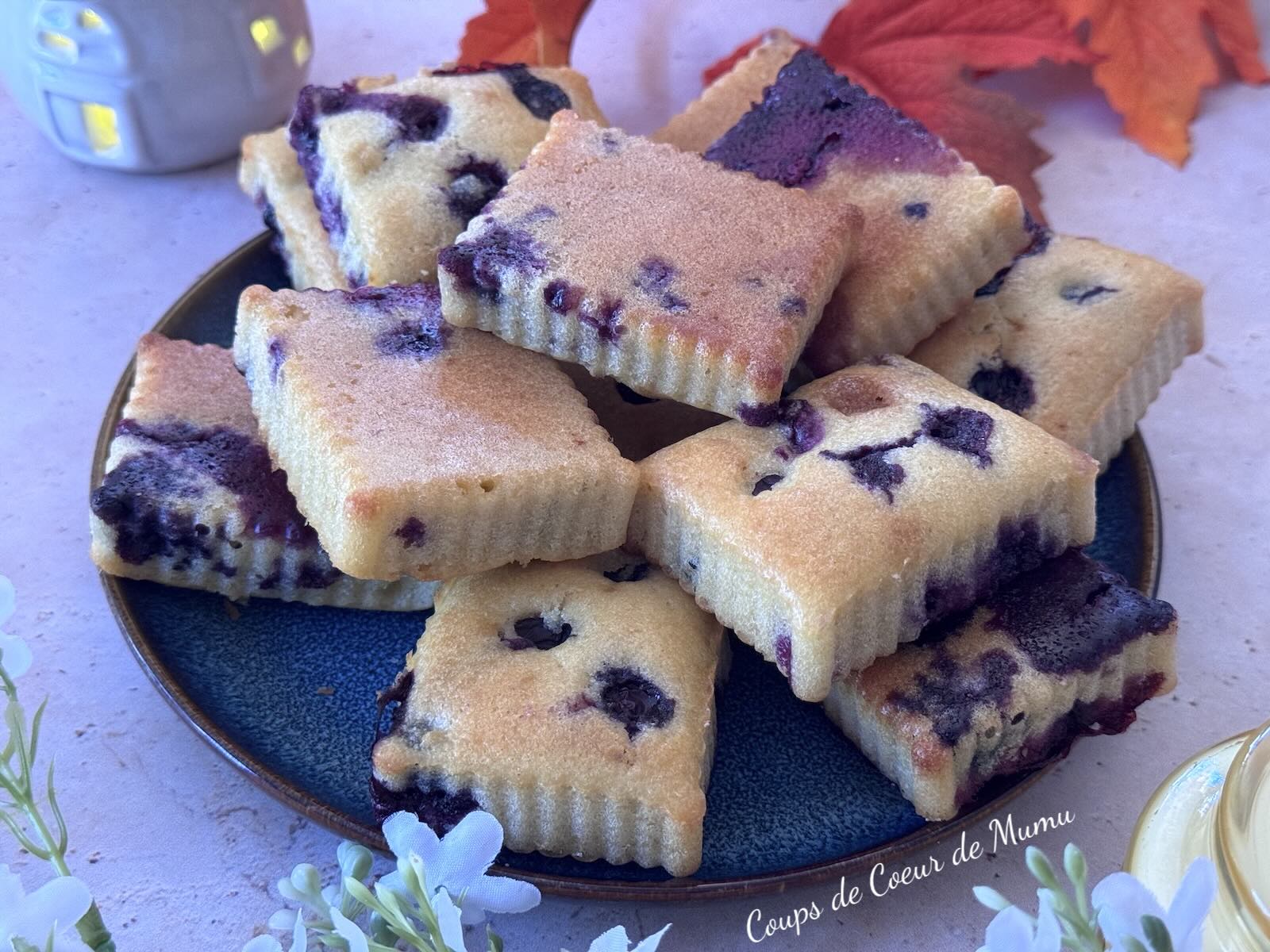 Recette Moelleux Myrtilles Conseillère Guy Demarle