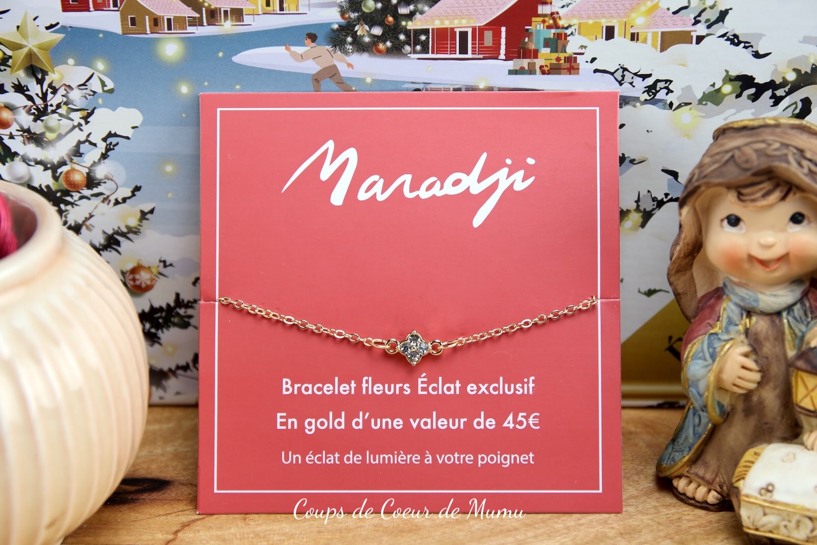 Bracelet Scintillant Fleurs Éclat Maradji