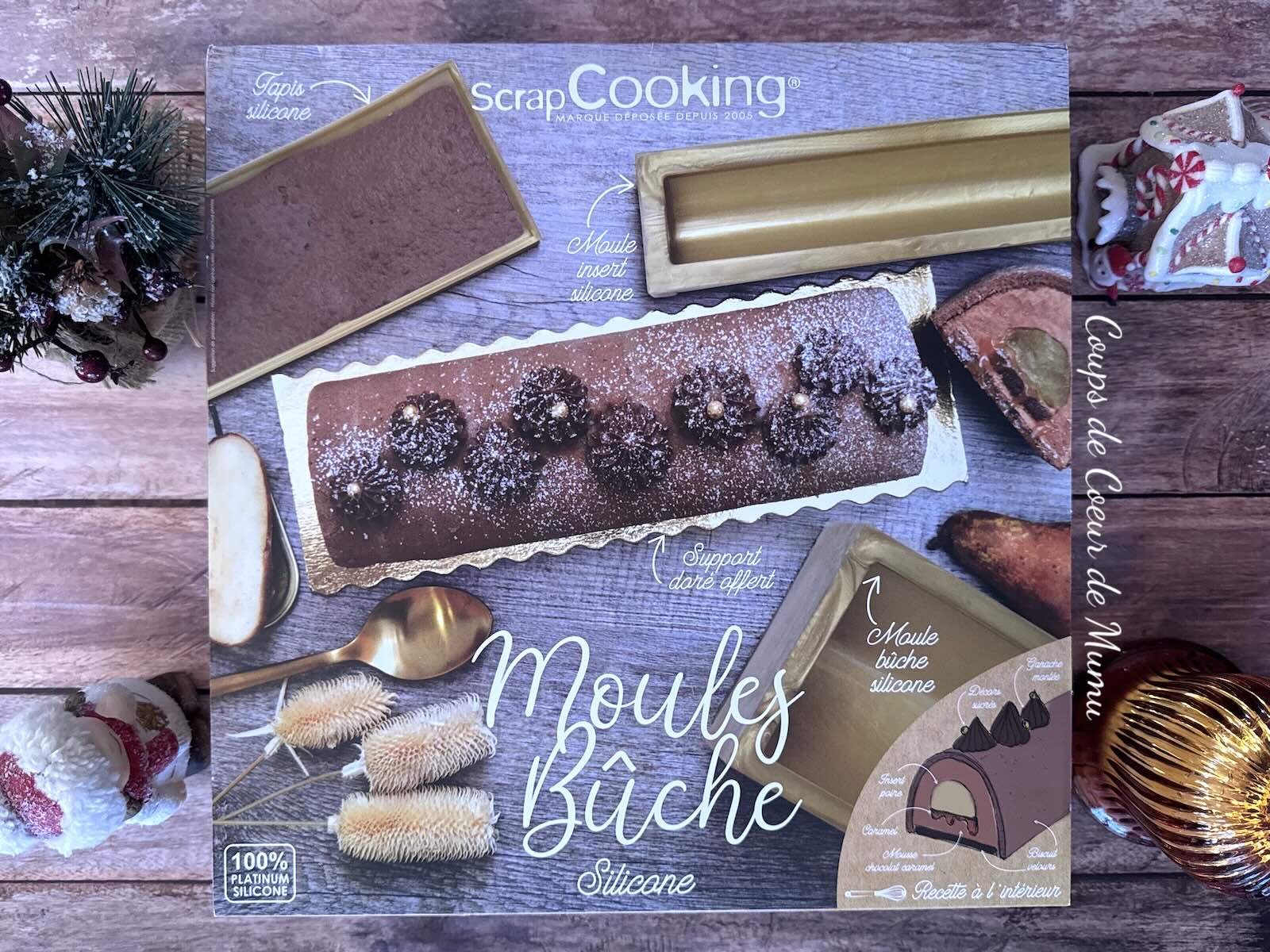 Coffret Bûche de Noël Scrapcooking