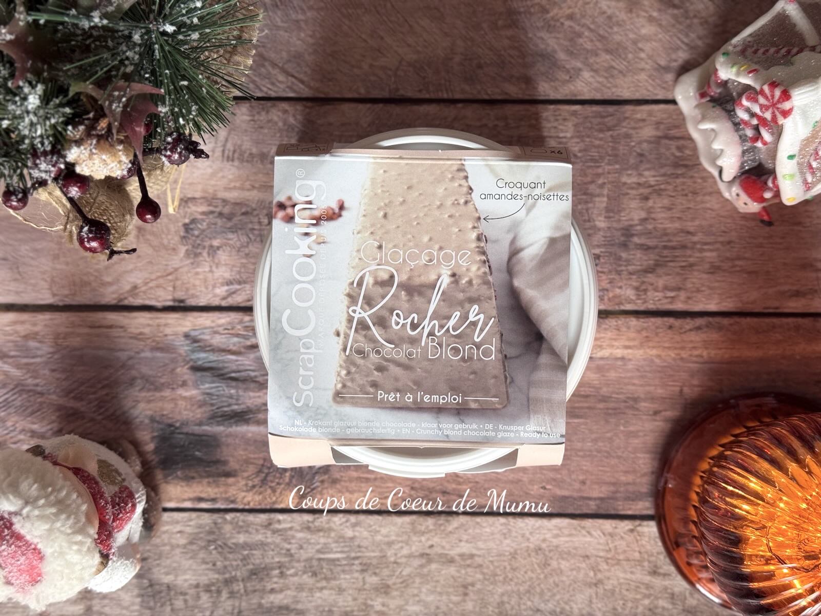 Glaçage Rocher Chocolat Blond Scrapcooking