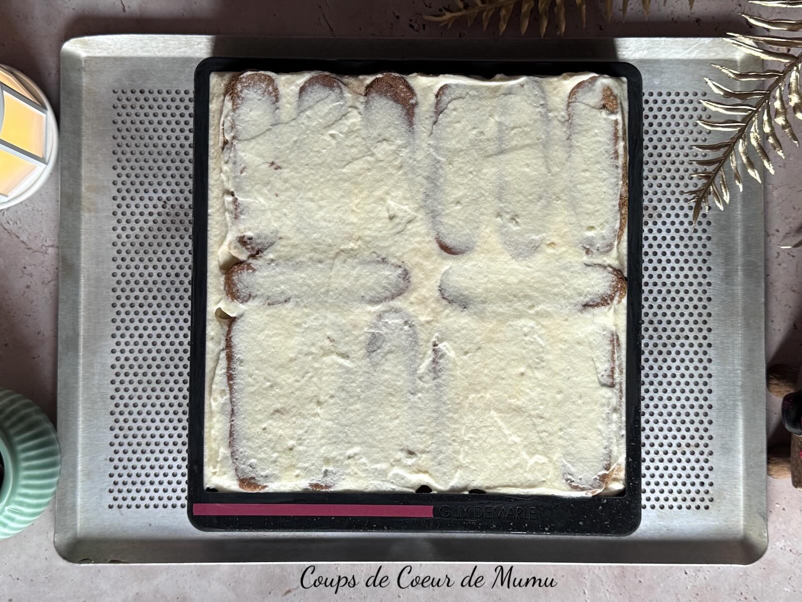 Tiramisu au Chocolat dans le Moule Carré de Noël Guy Demarle