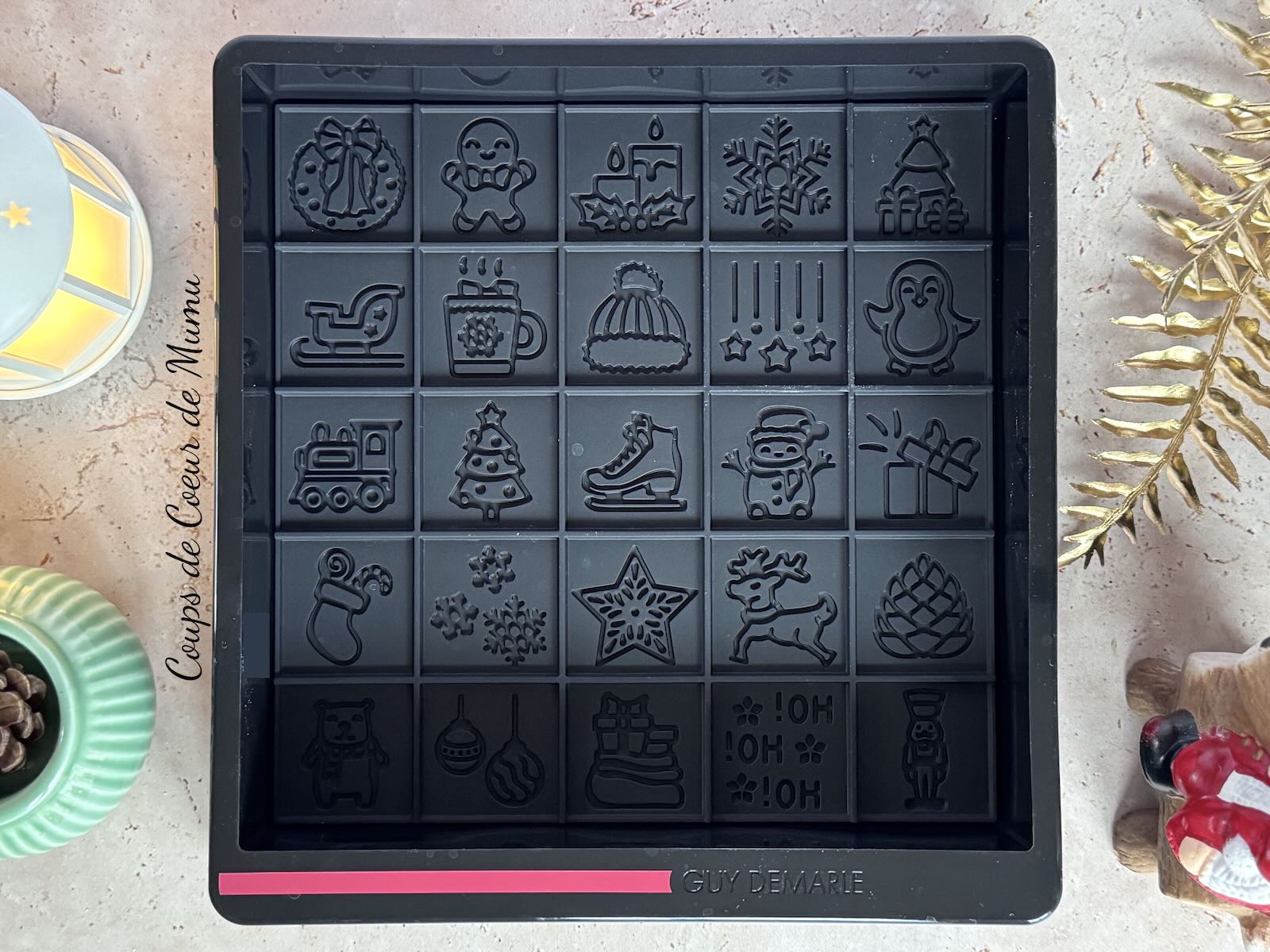 Tiramisu au Chocolat dans le Moule Carré de Noël Guy Demarle