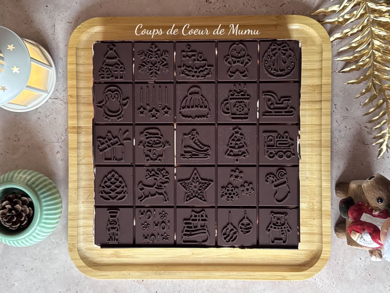 Tiramisu au Chocolat dans le Moule Carré de Noël Guy Demarle