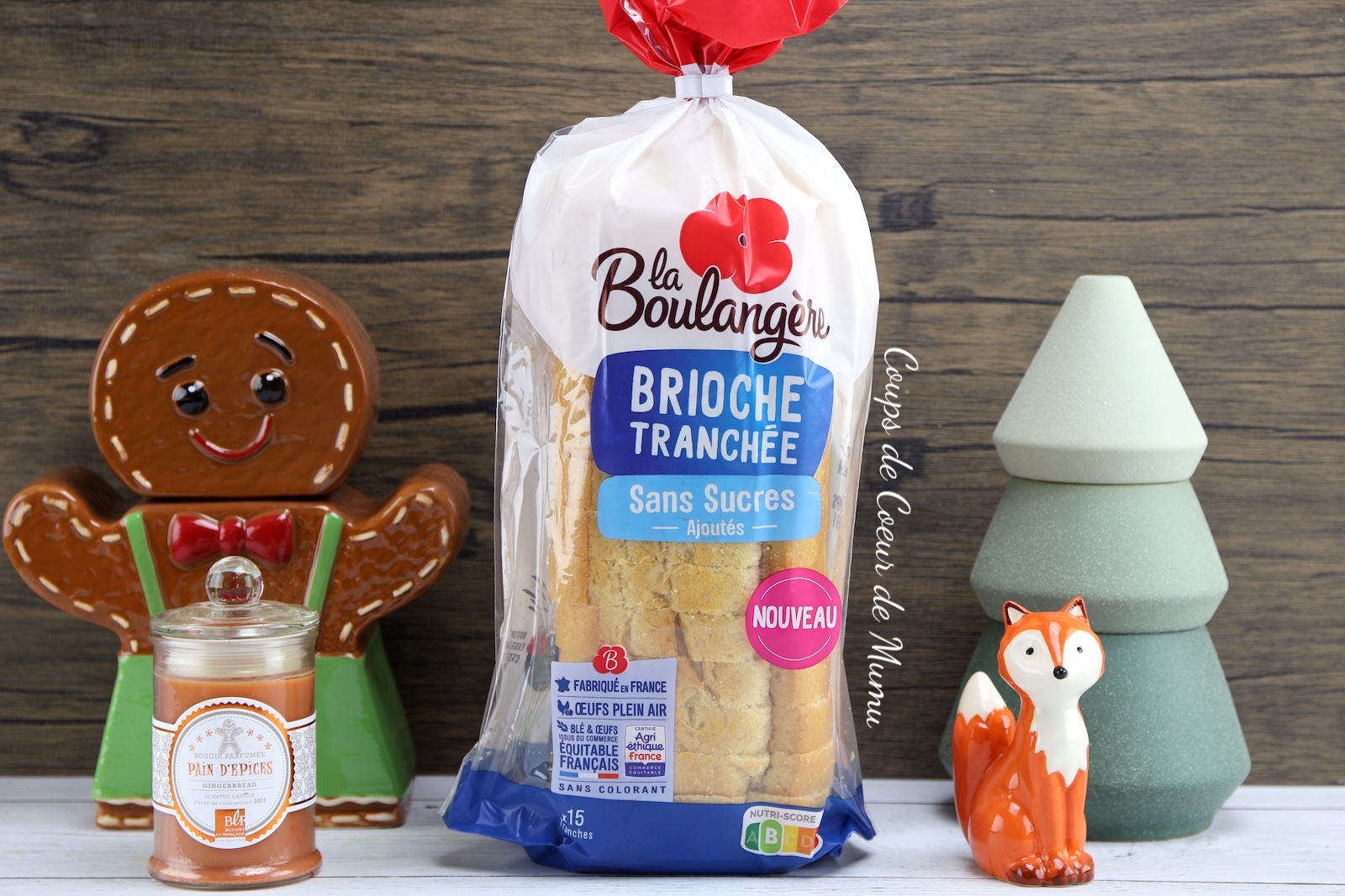 Brioche tranchée Sans Sucres Ajoutés La Boulangère