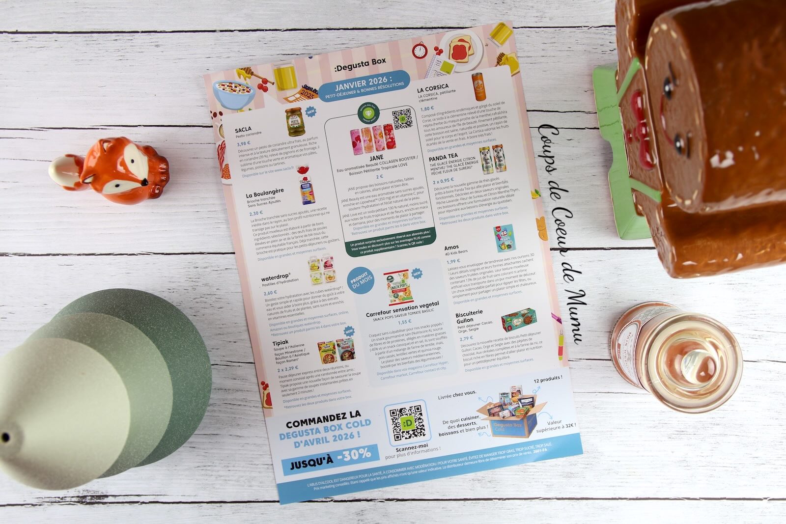 Degusta Box Petit Déjeuner & Bonnes Résolutions de Janvier 2026