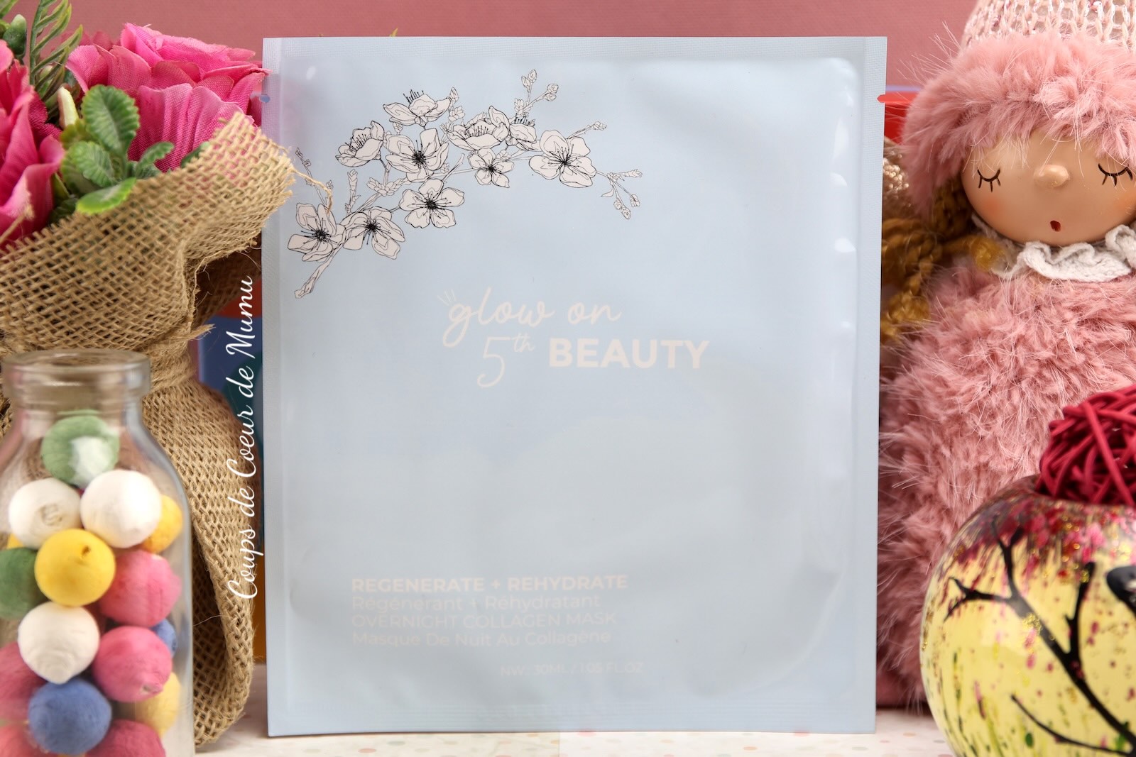 Masque Visage Collagène Glow on the 5th Beauty