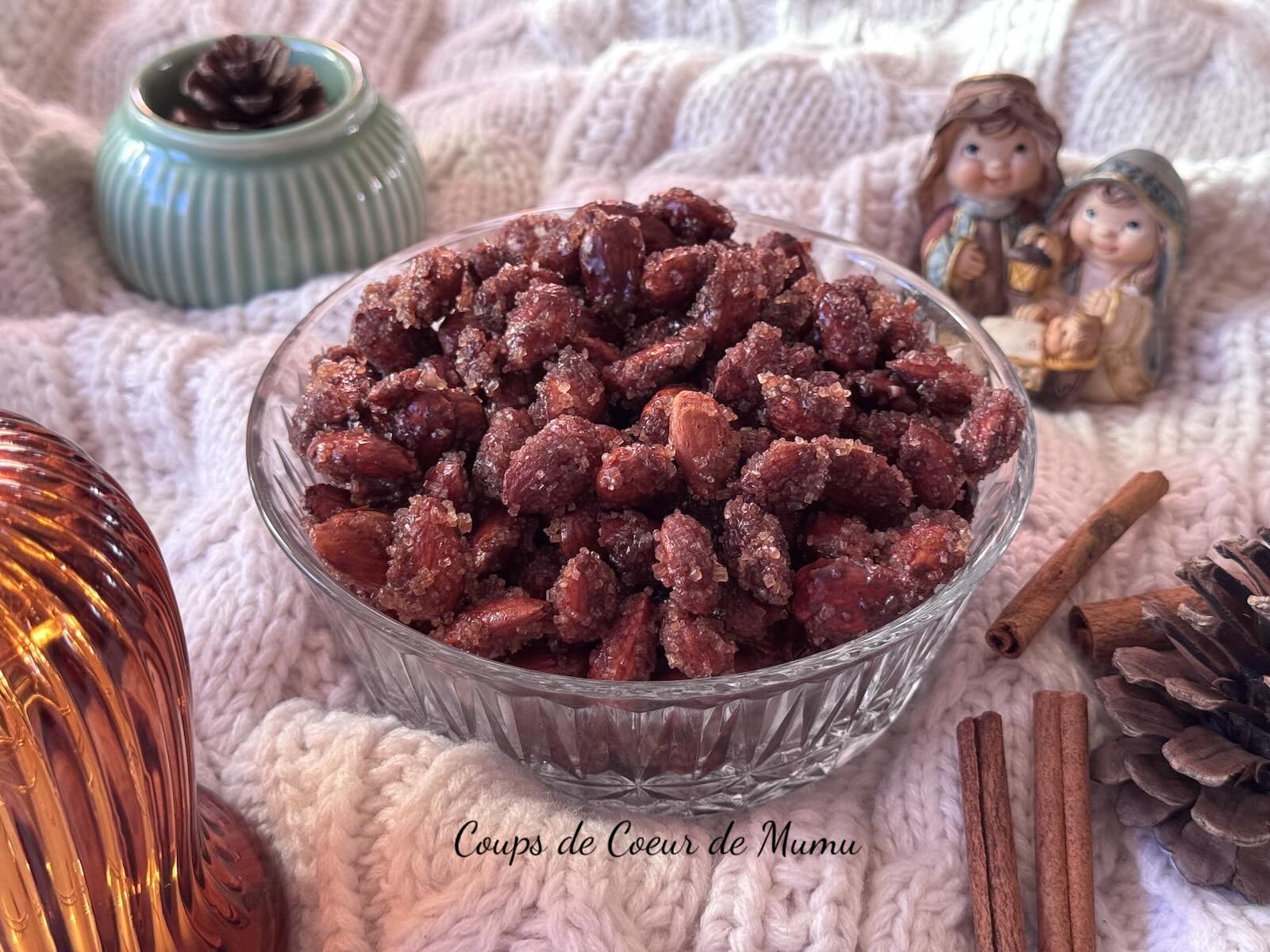 En tant que Conseillère Guy Demarle, je vous invite à découvrir ma recette des Amandes Caramélisées au Miel et à la Cannelle.