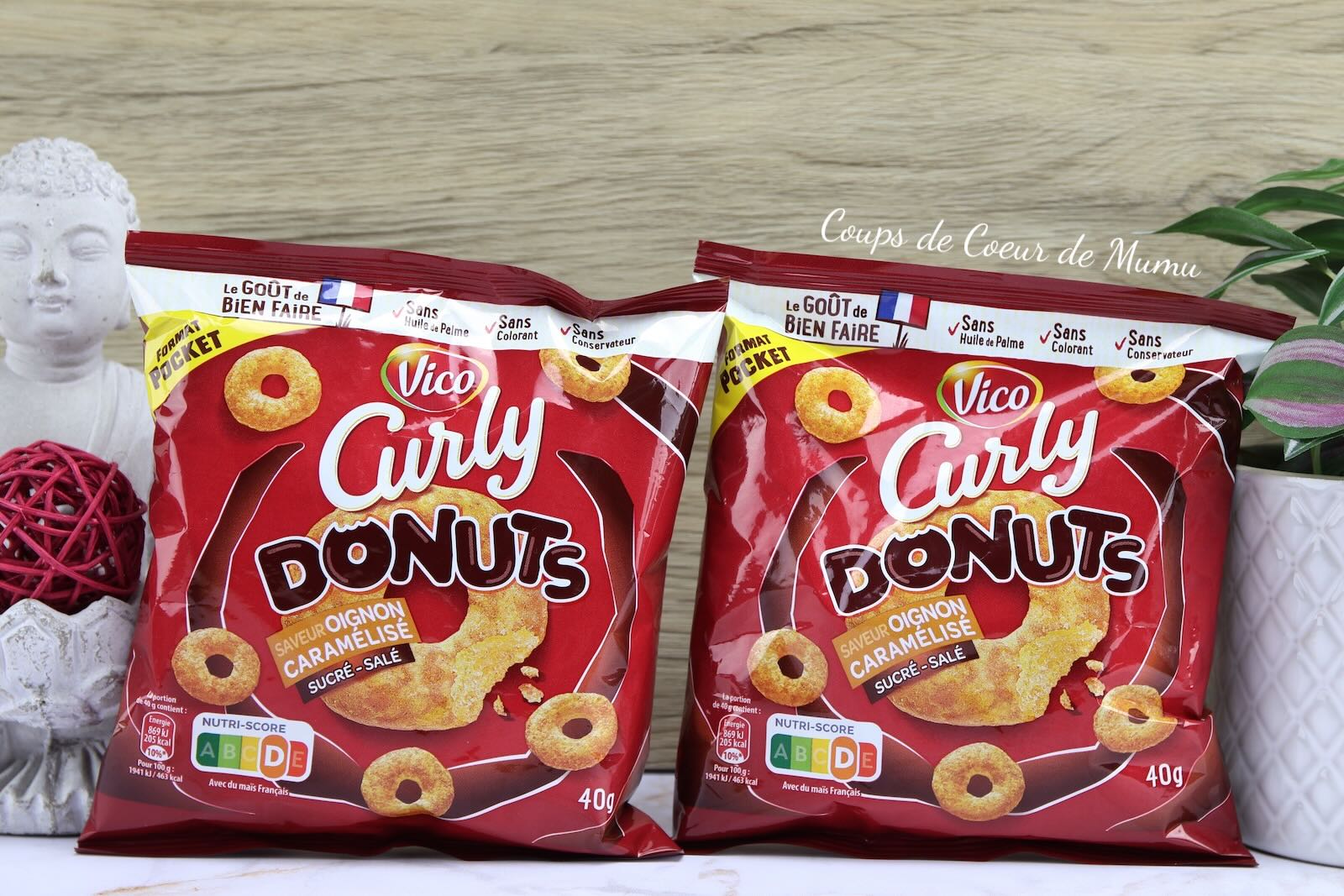 Curly Donuts Vico Oignon Caramélisé 