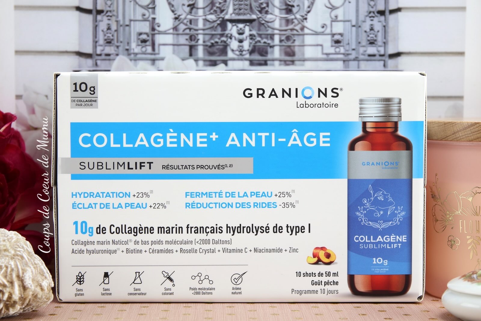 Shots Collagène+ SublimLift Anti-Âge du Laboratoire Granions