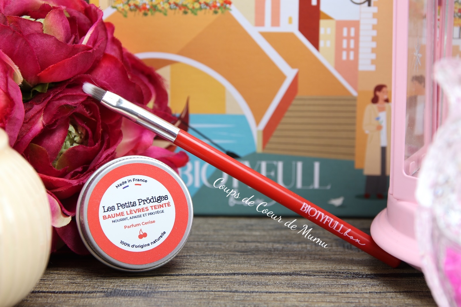 Baume à Lèvres Teinté 4-en-1 – LES PETITS PRÖDIGES avec Pinceau à Lèvres