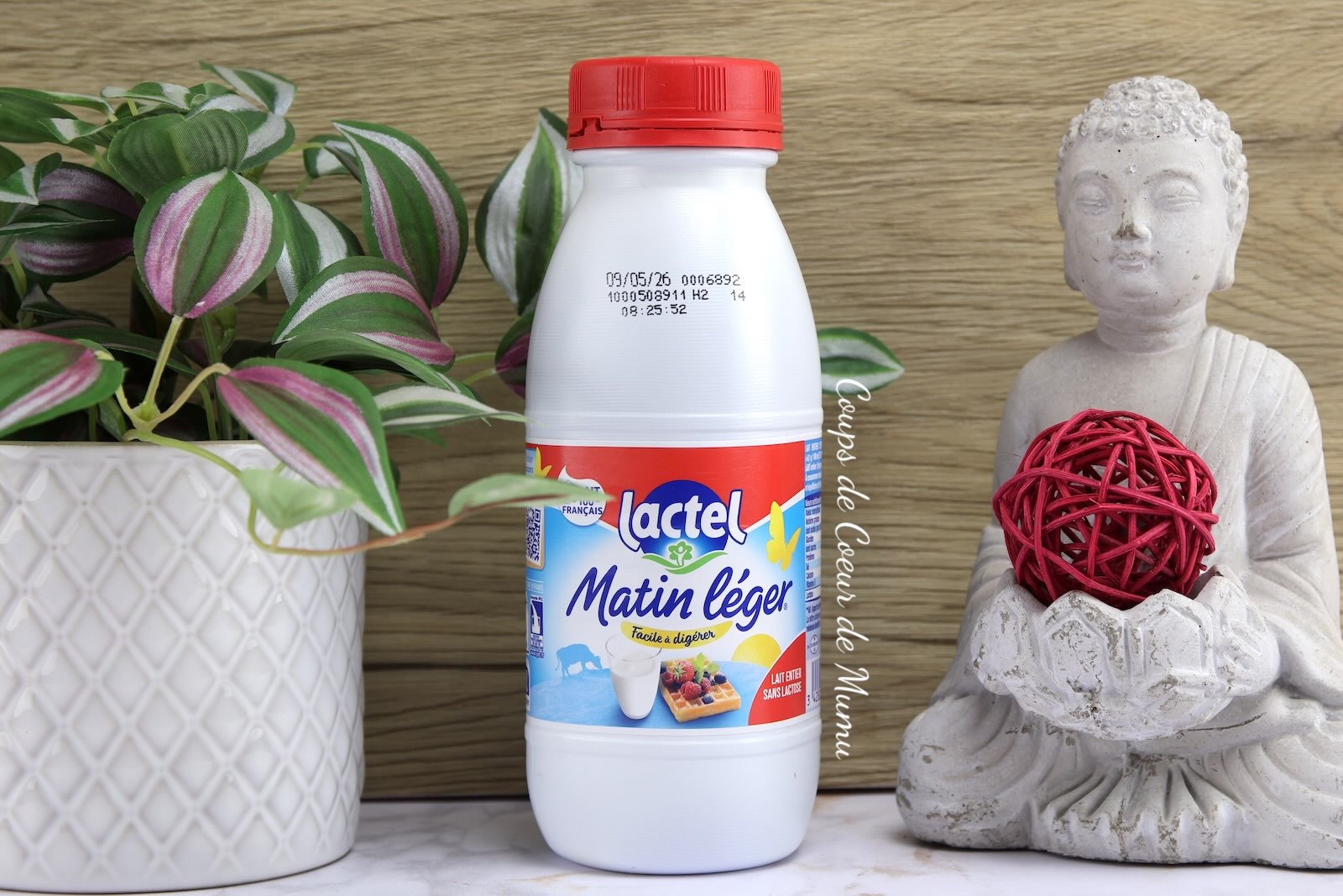 Matin Léger Lait entier UHT de Lactel 3,6 % MG 50 cl
