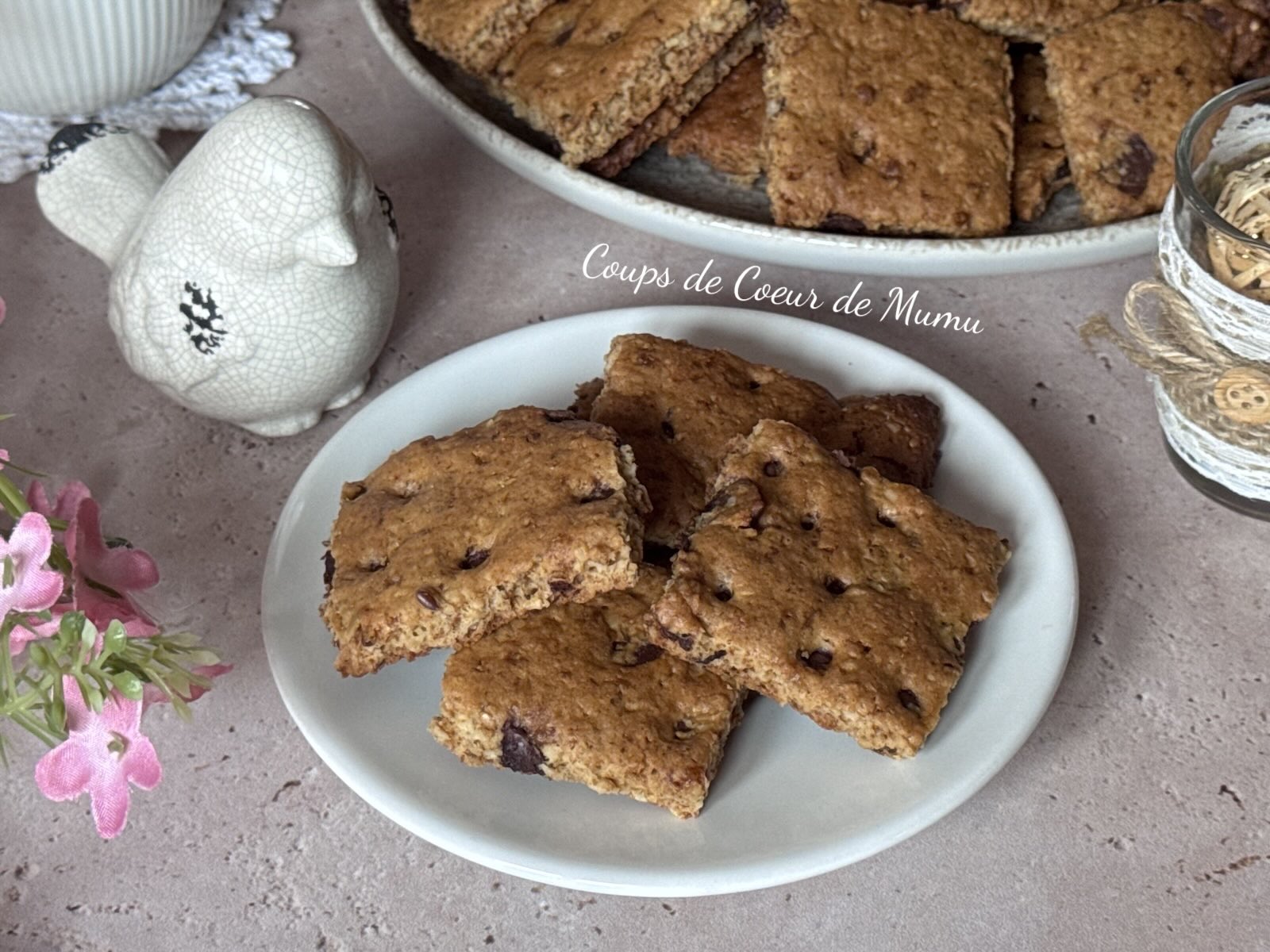 Recette Biscuits façon Belvita miel & Pépites de Chocolat faits maison