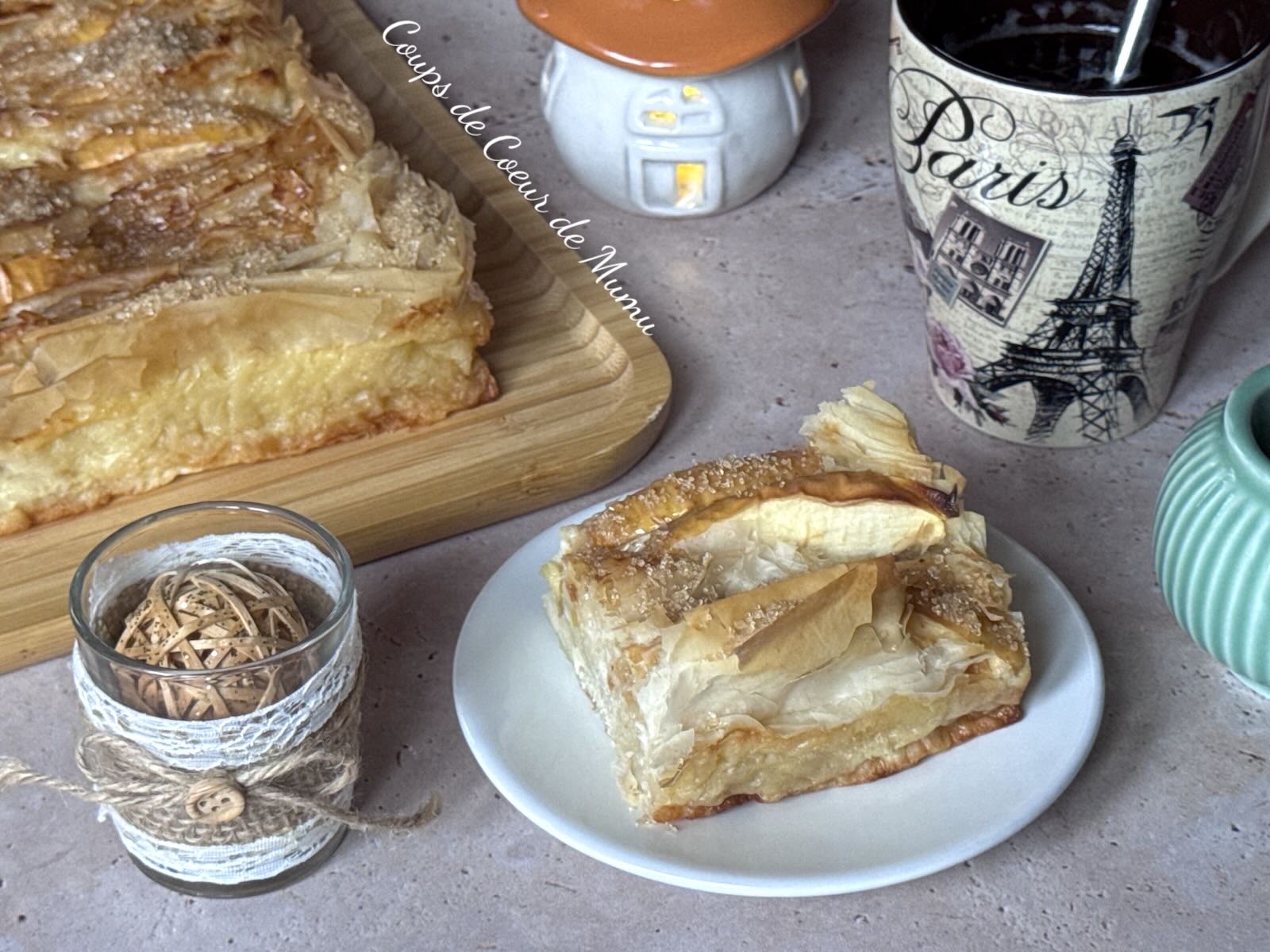 Gâteau Filo aux Pommes Moule Carré Guy Demarle
