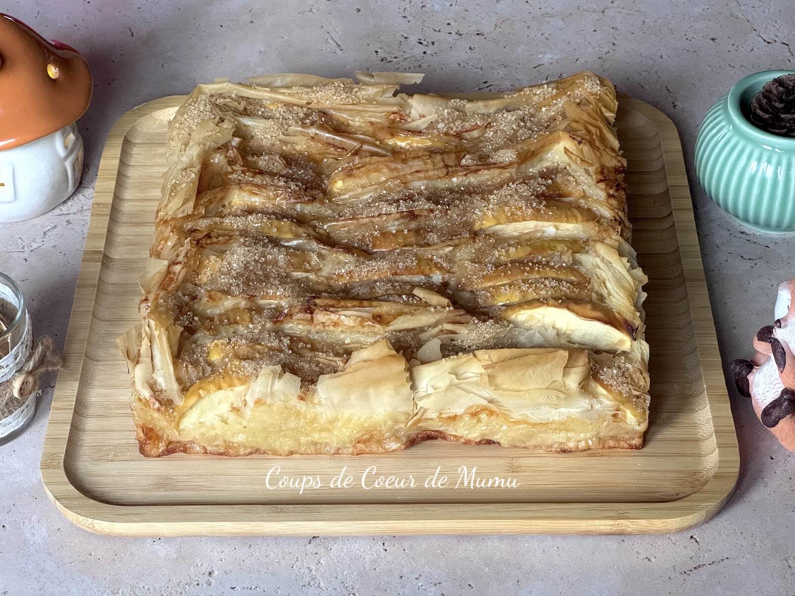 Gâteau Filo aux Pommes Moule Carré Guy Demarle