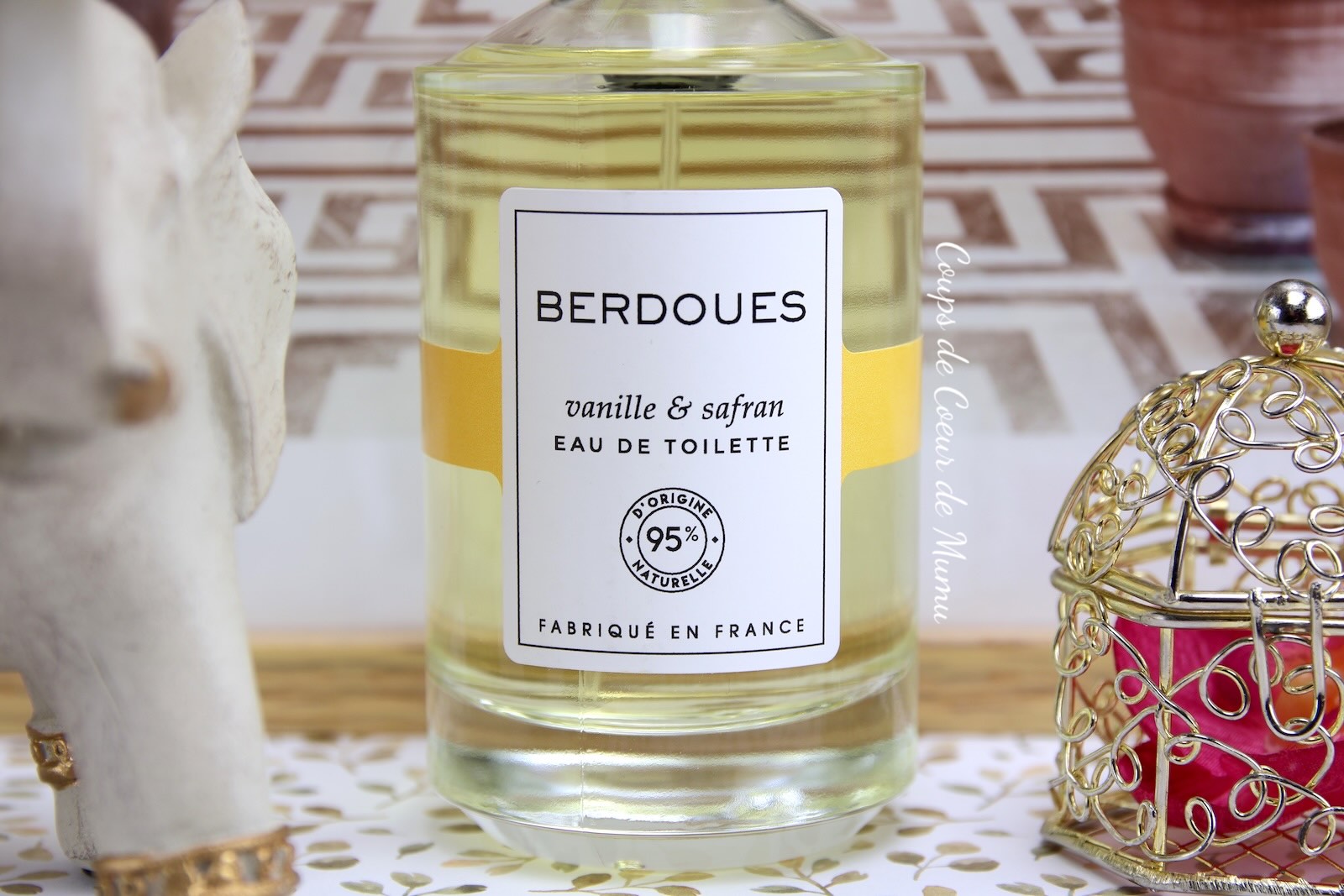 Eau de Toilette Vanille & Safran de Berdouès