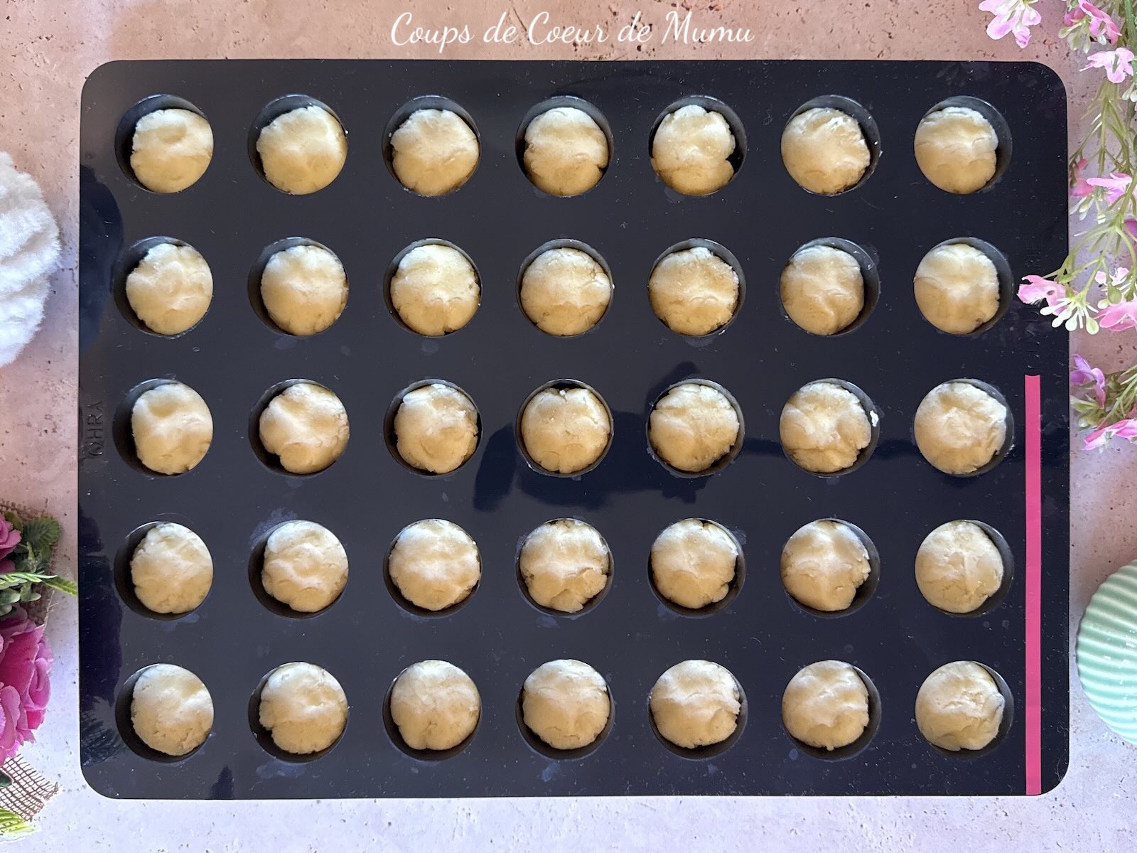 Mini Twix maison moule Mini Cyclones Guy Demarle