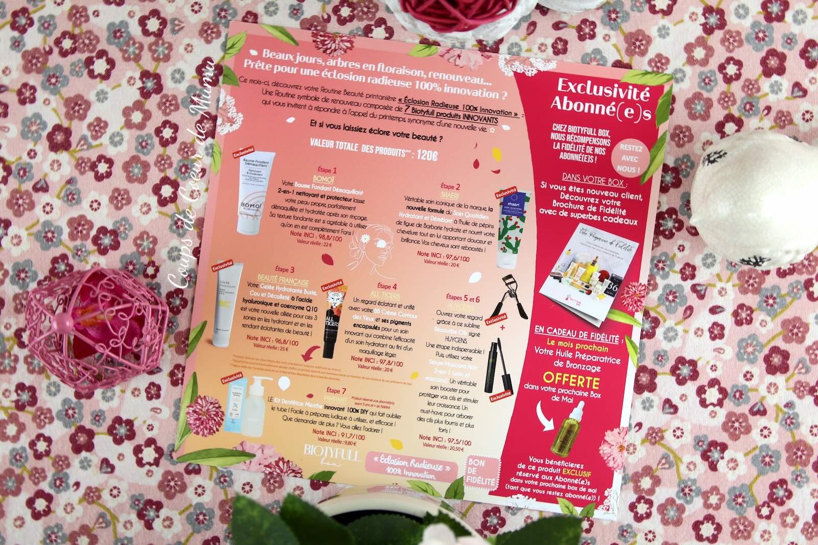 Biotyfull Box Eclosion Radieuse 100% Innovation édition VIP d'Avril 2026