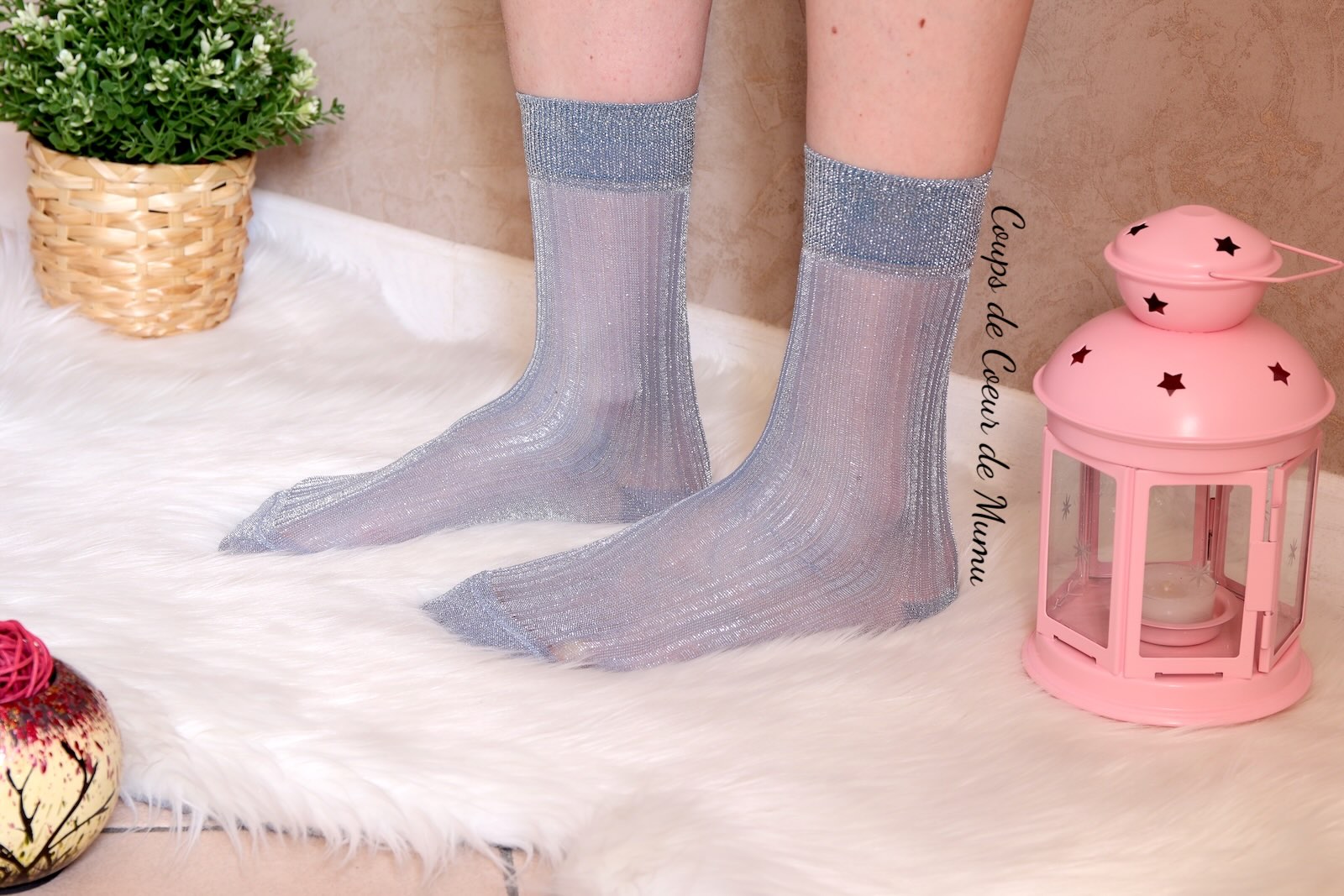 Chaussettes Bleues Printemps Gambettes Box