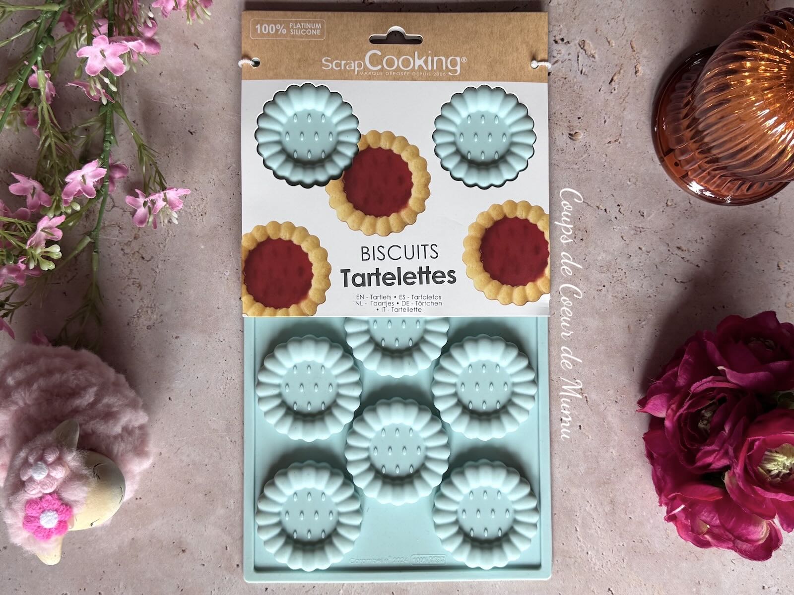 Recette Biscuits Tartelettes à la Pêche Scrapcooking