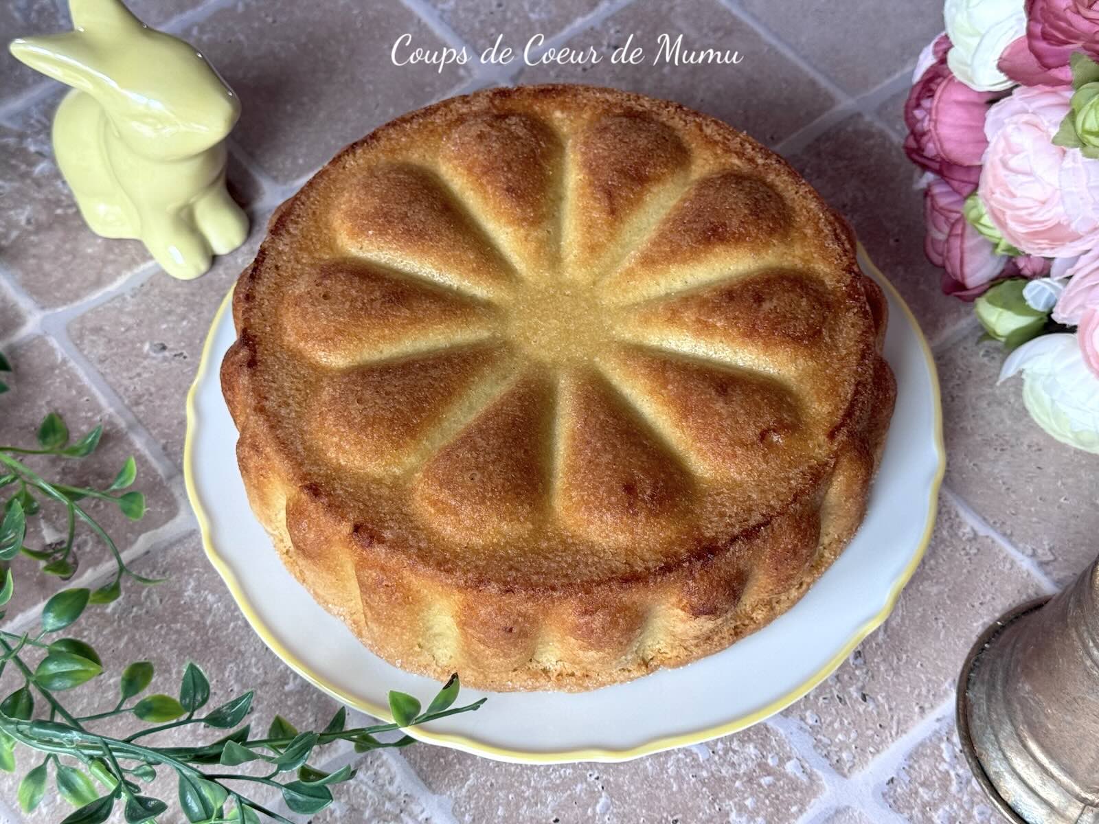 Gâteau de Savoie au Citron avec le Moule Floréa Mercotte Guy Demarle
