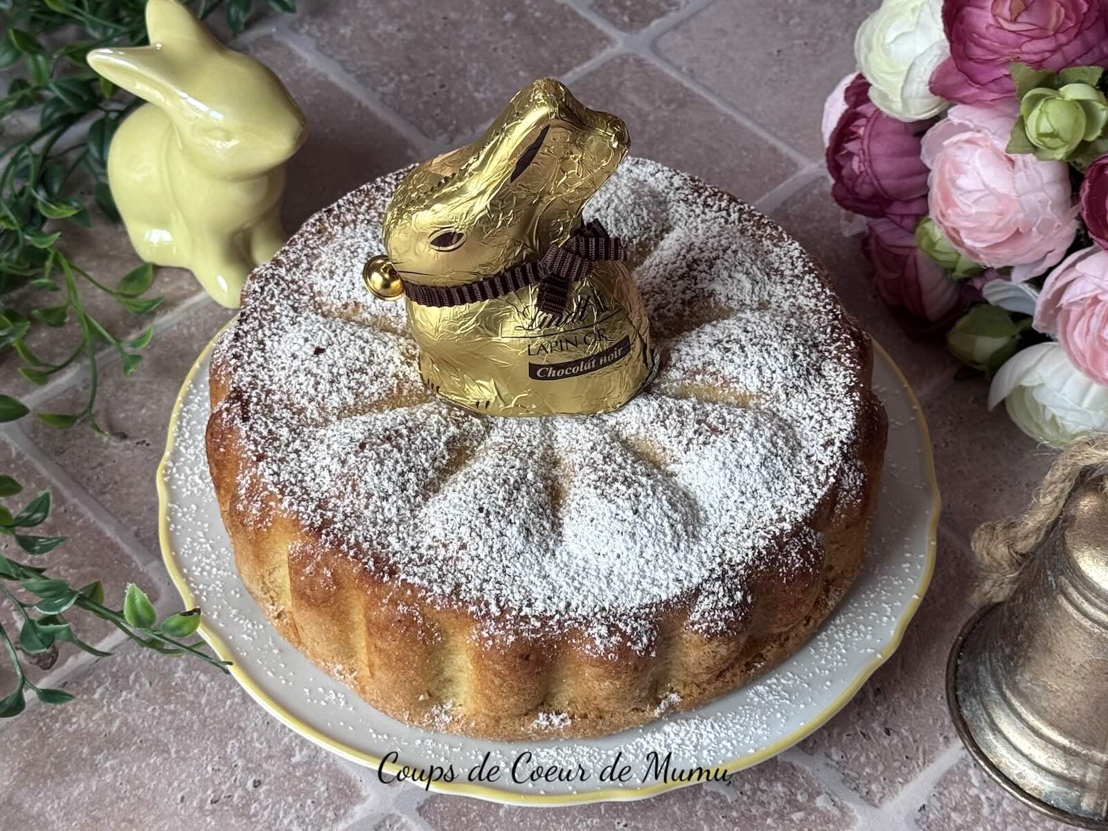 Gâteau de Savoie au Citron avec le Moule Floréa Mercotte Guy Demarle Gâteau de Pâques