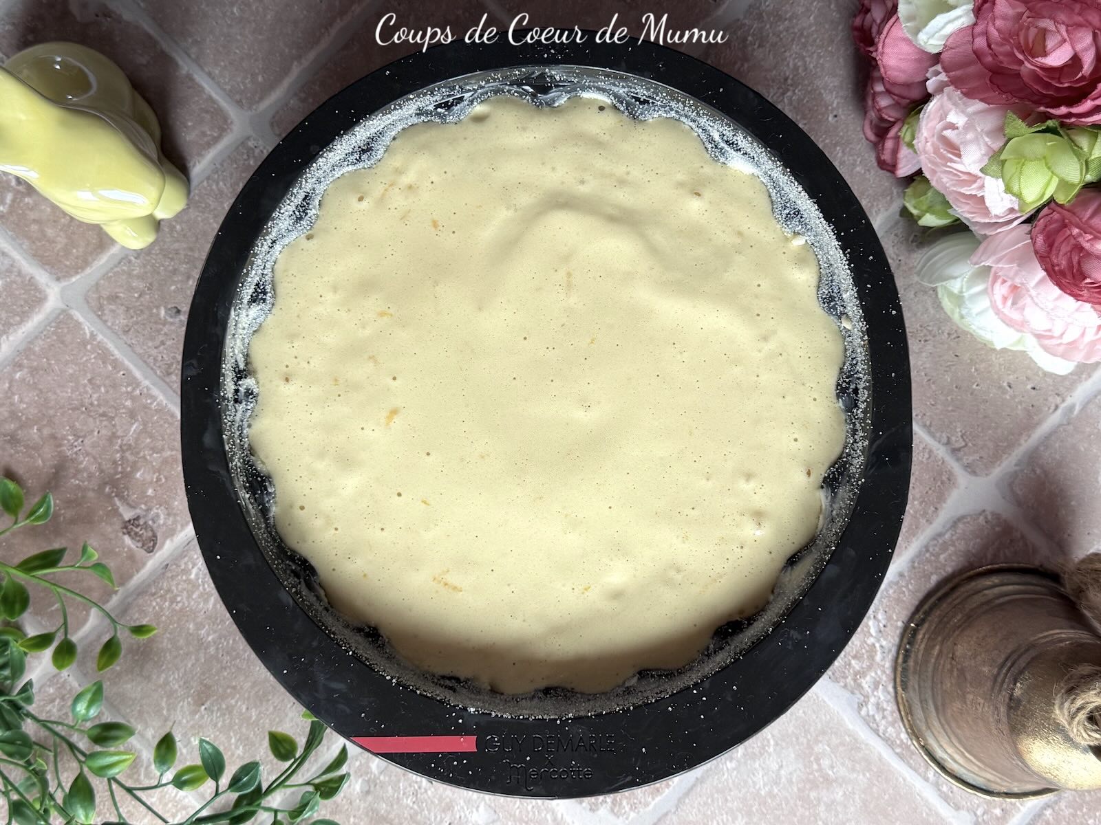 Gâteau de Savoie au Citron avec le Moule Floréa Mercotte Guy Demarle