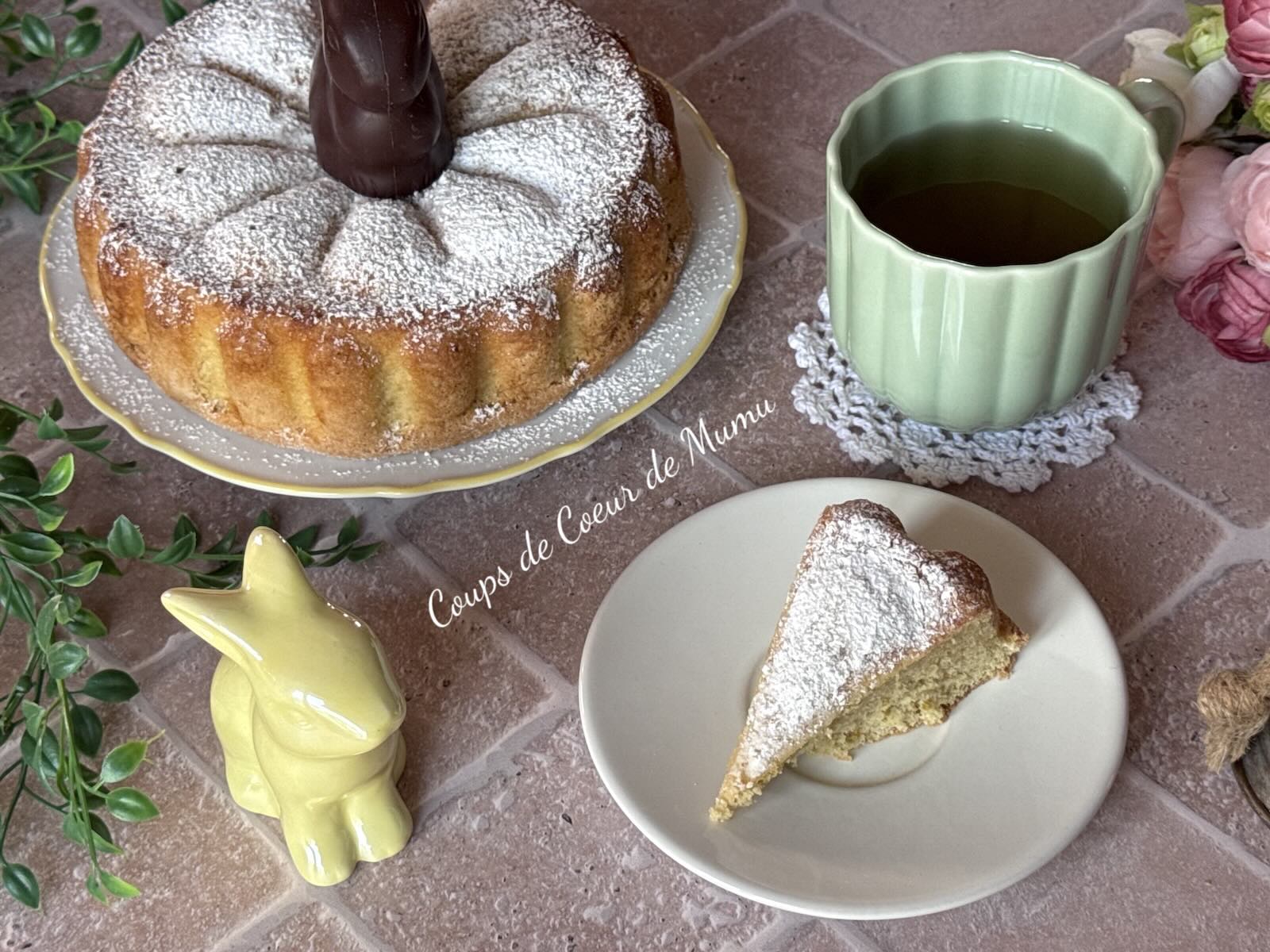 Gâteau de Savoie au Citron avec le Moule Floréa Mercotte Guy Demarle Gâteau de Pâques