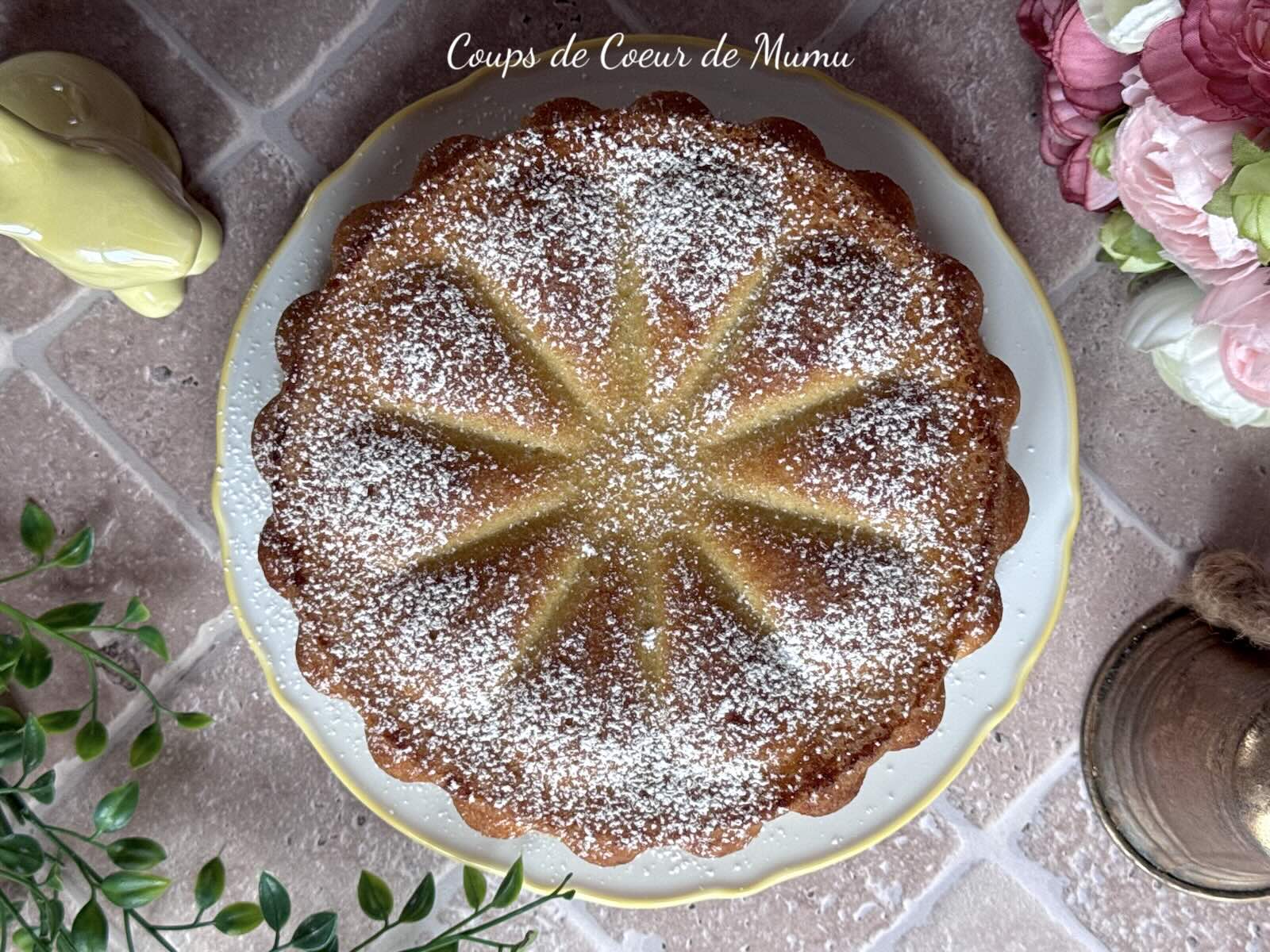 Gâteau de Savoie au Citron avec le Moule Floréa Mercotte Guy Demarle