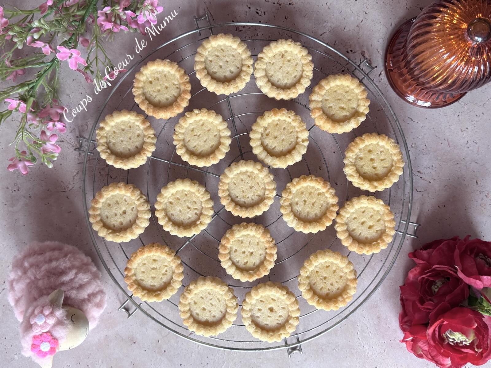 Recette Biscuits Tartelettes à la Pêche Scrapcooking