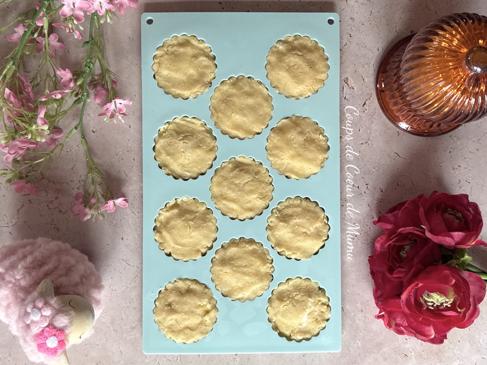 Recette Biscuits Tartelettes à la Pêche Scrapcooking