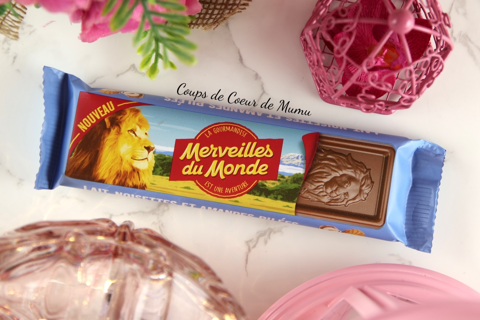 Barre chocolatée Merveilles du Monde