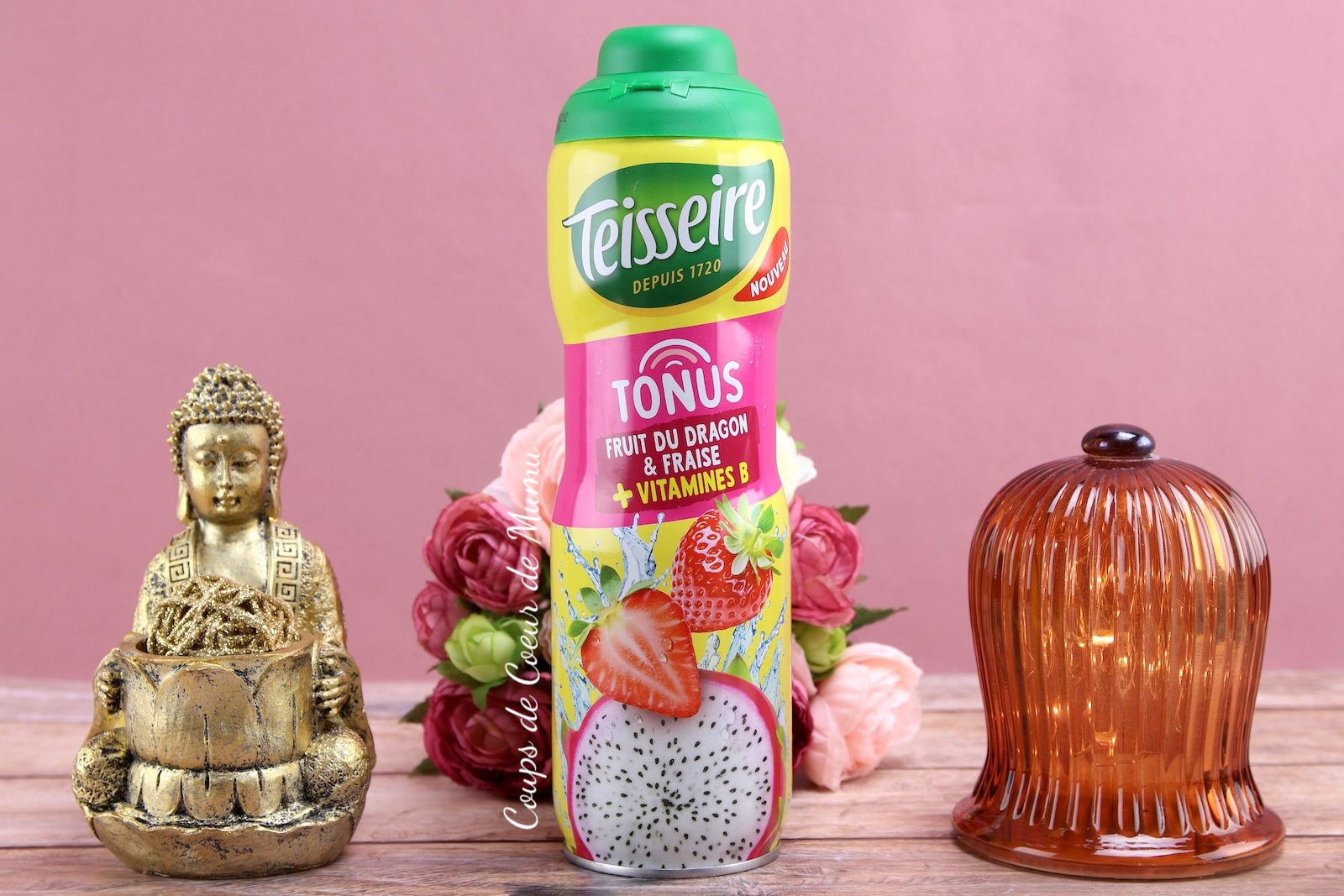 Sirop Teisseire Tonus Fruit du Dragon & Fraise