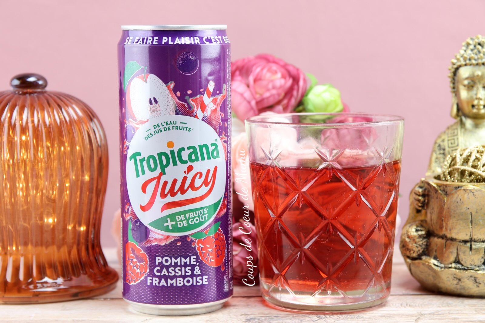 Tropicana Juicy Pomme Cassis Framboise