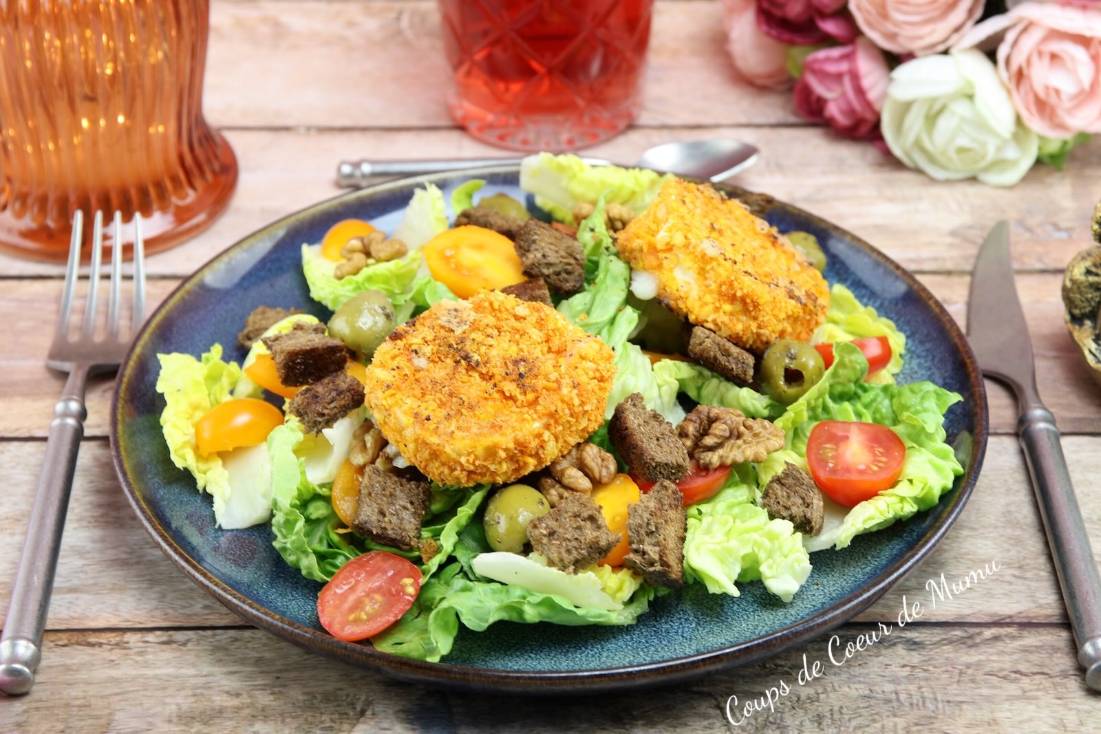 Recette Chèvres Chauds Panés Tipiak