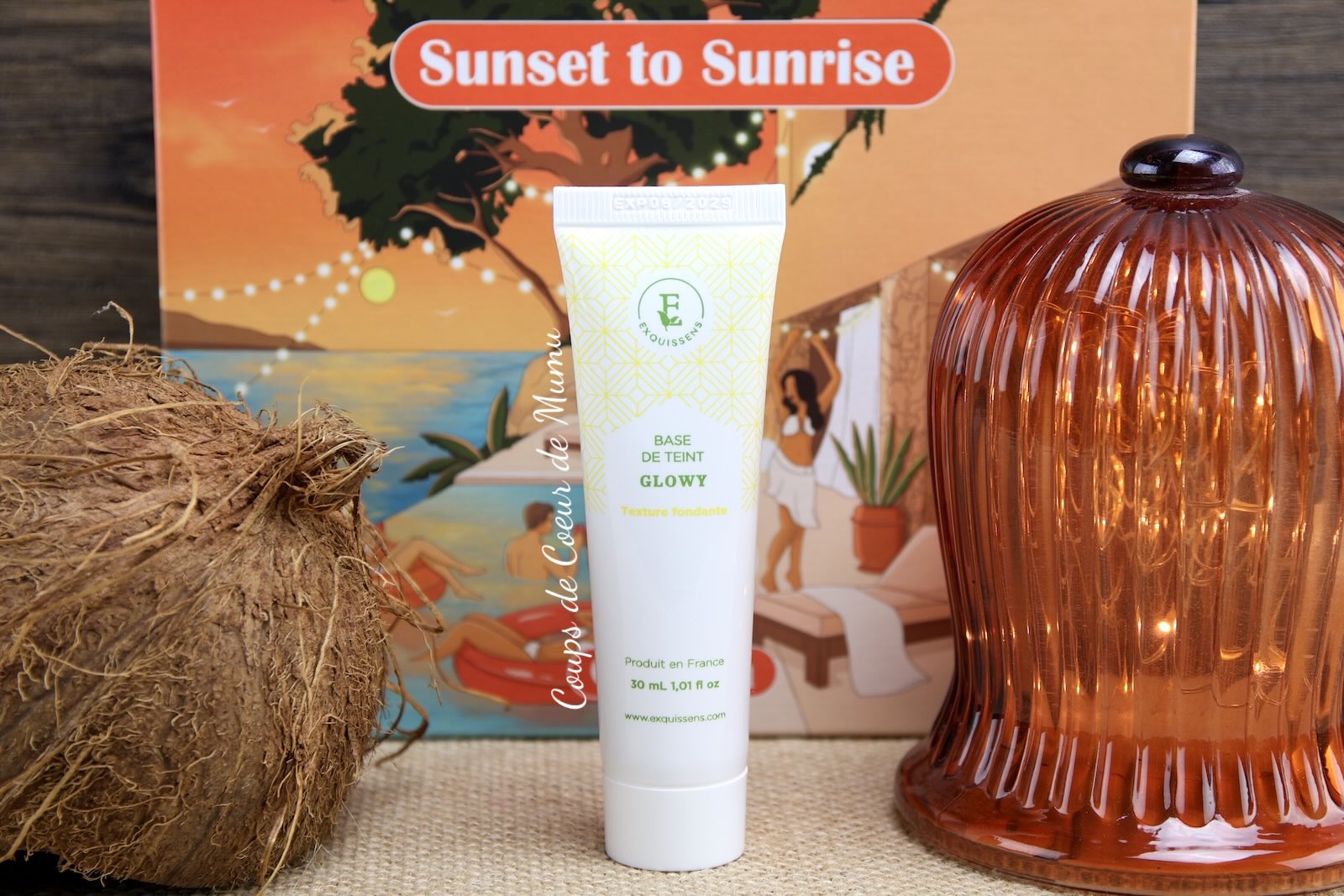 Base de Teint Glowy Exquissens