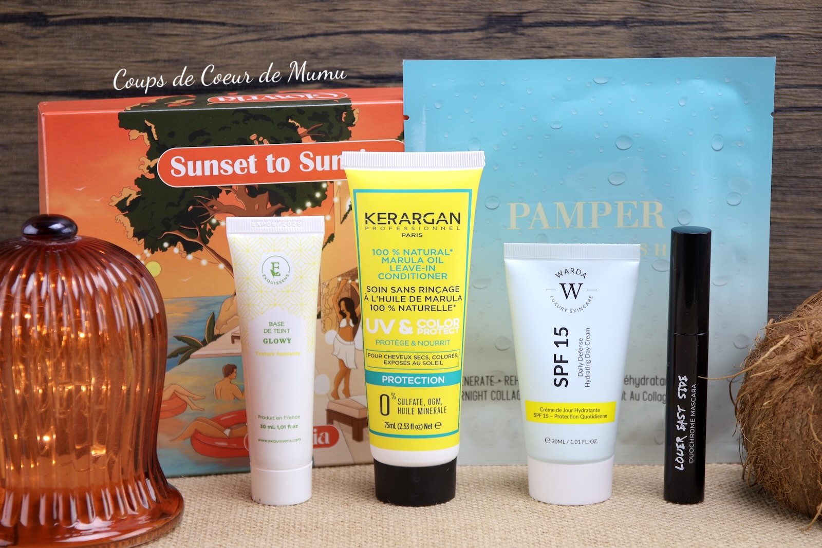 Box Beauté Glowria Sunset to Sunrise de Juillet 2026