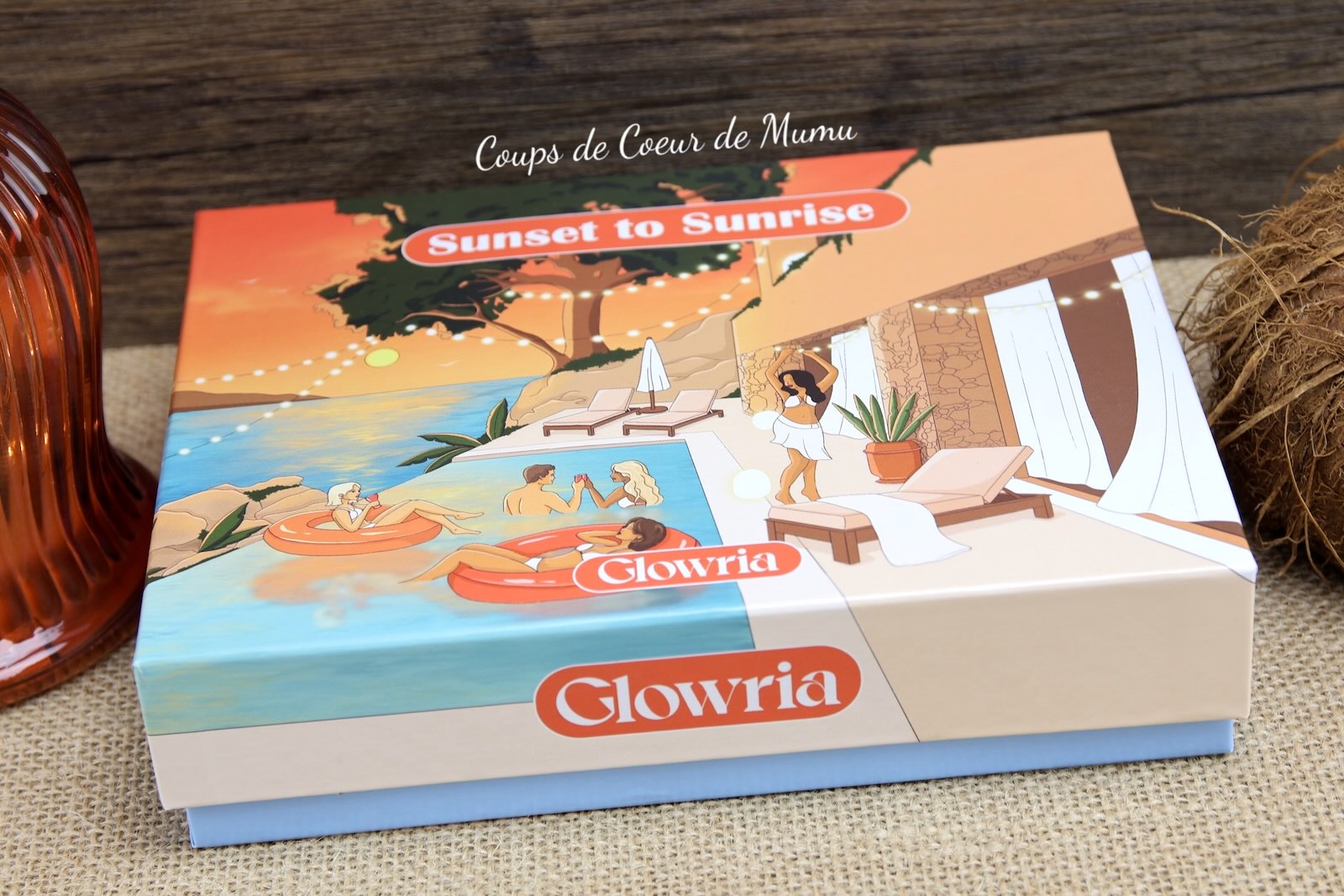 Box Beauté Glowria Sunset to Sunrise de Juillet 2026