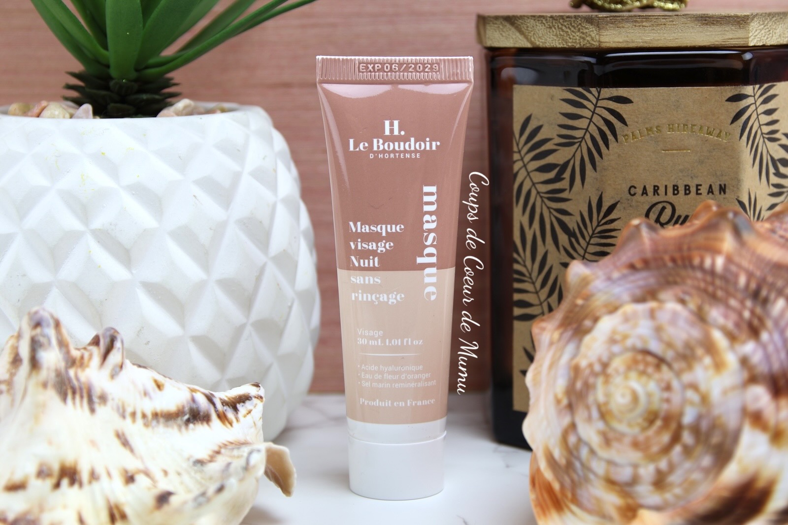 Masque Visage Nuit Sans Rinçage Le Boudoir d'Hortense