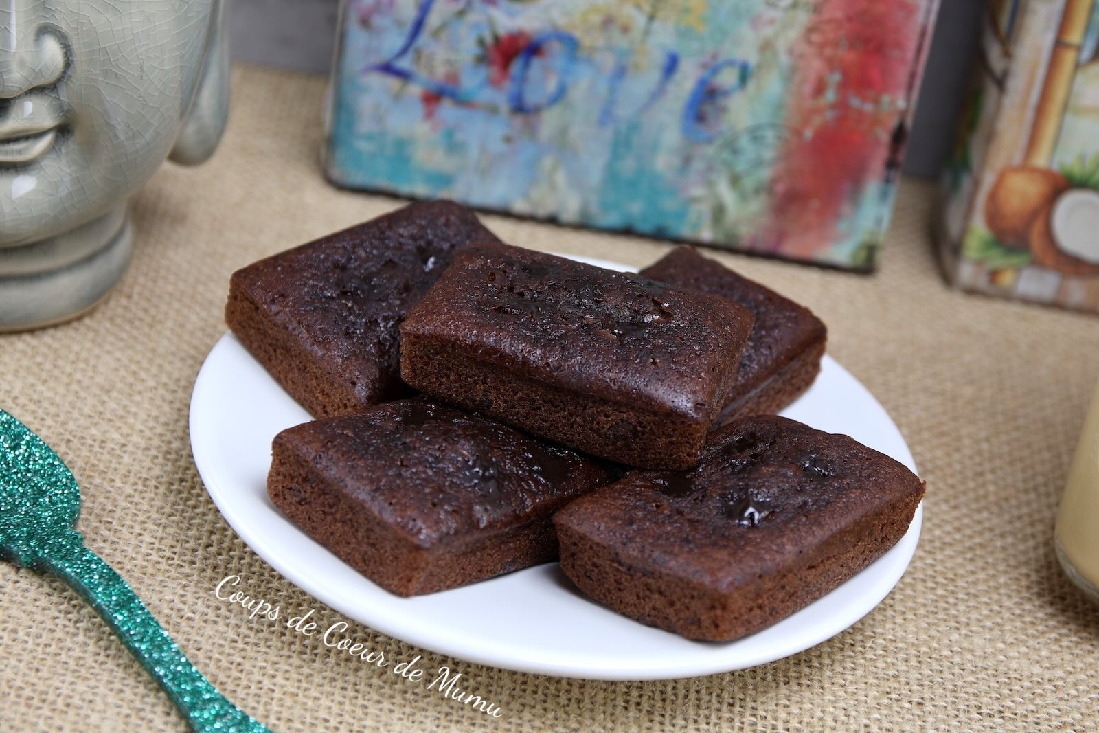 St Michel Brownies Pépites de Chocolat Cœur Fondant