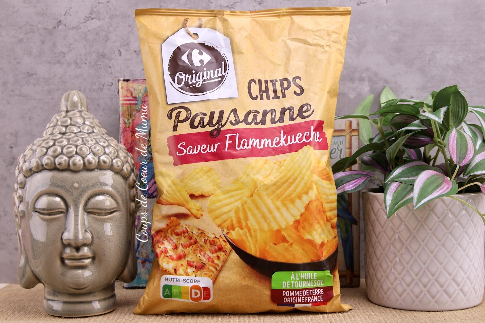Carrefour Chips Paysanne saveur Flammekueche