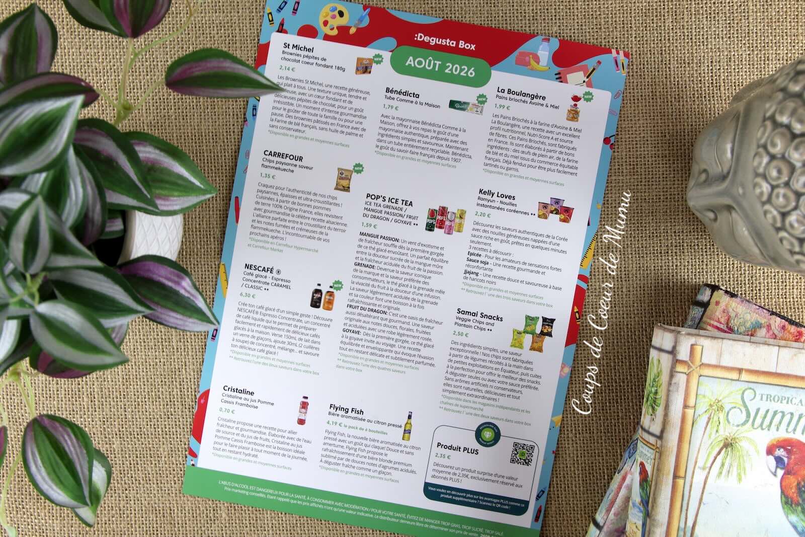 Degusta Box Back to School d’Août 2026