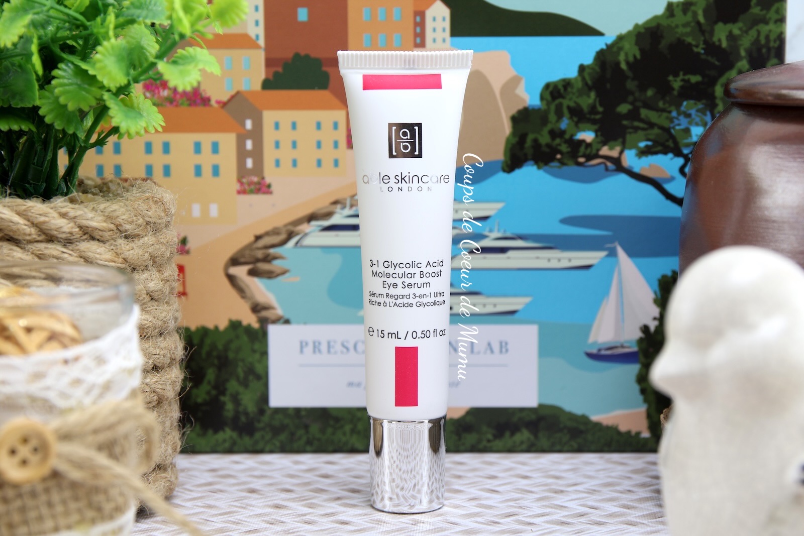 Sérum Regard Ultra Riche 3-en-1 à l'Acide Glycolique - Able Skincare