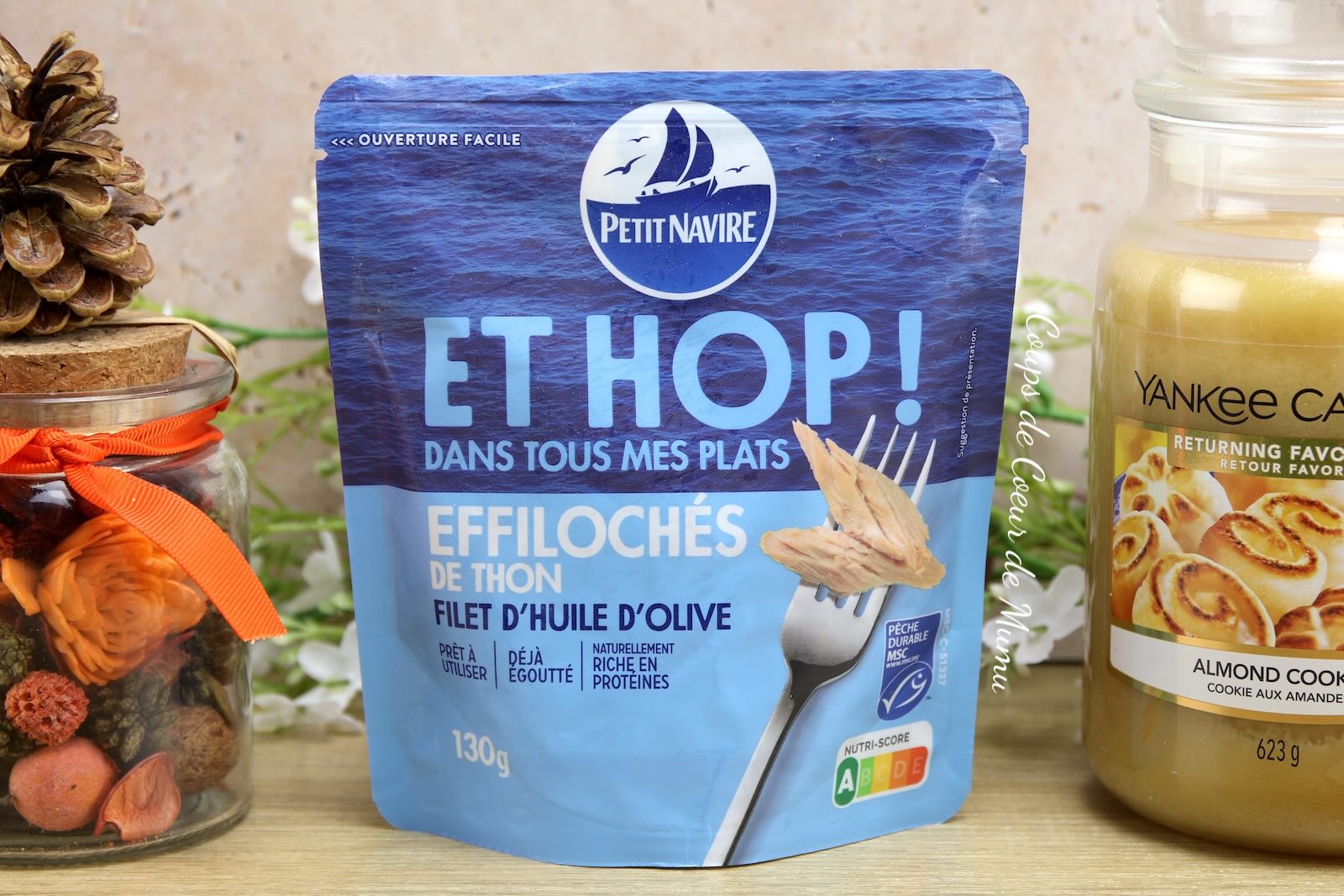 Petit Navire Effilochés de thon Filet d'huile d'olive