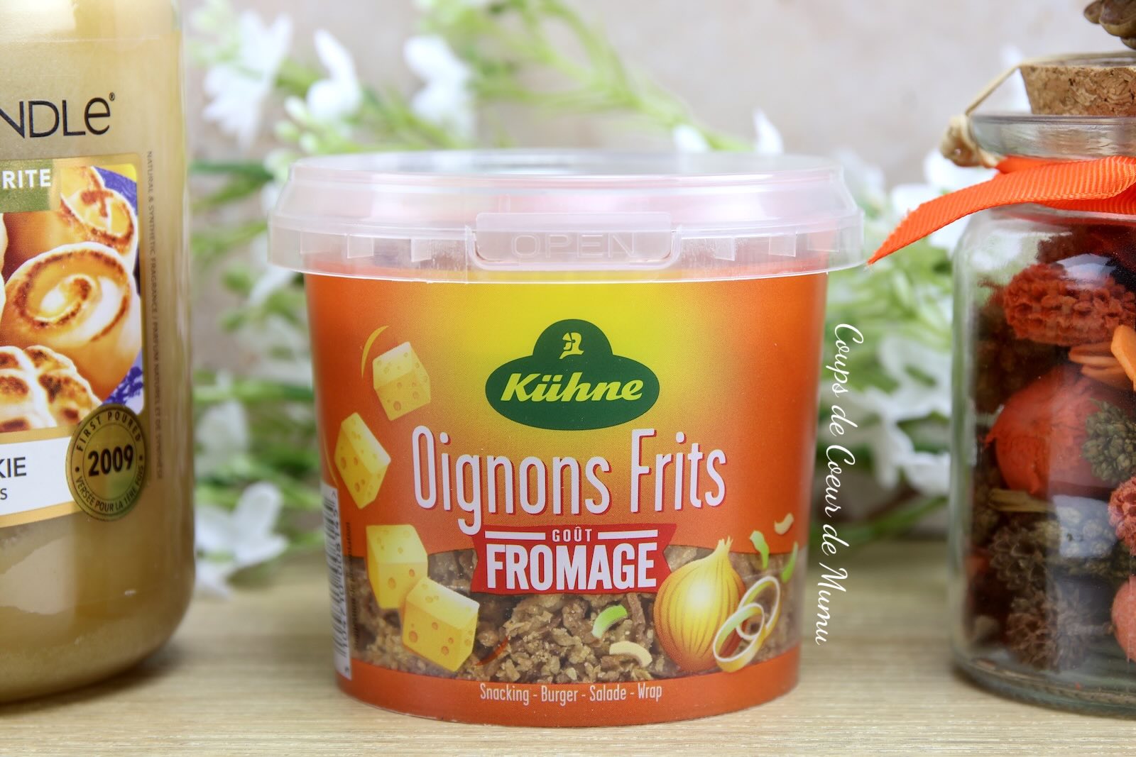 KÜHNE Oignons Frits Goût Fromage