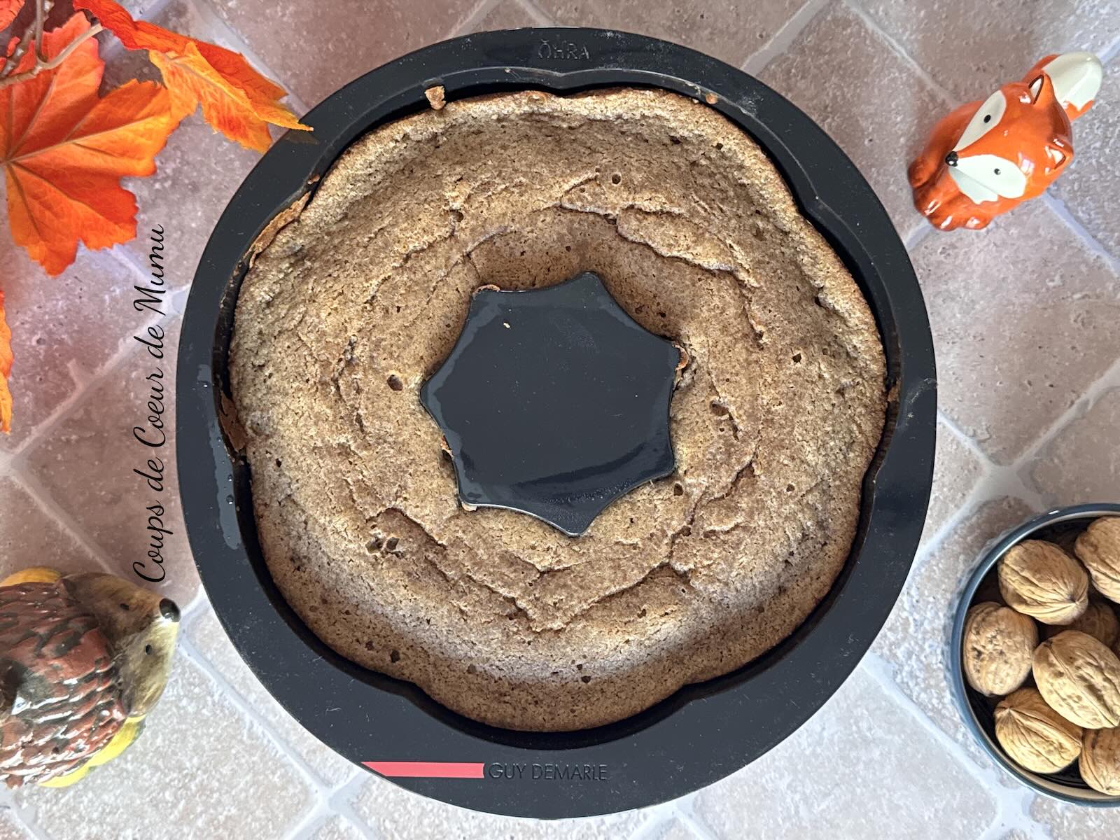Gâteau aux Noix Moelleux et Fondant Conseillère Guy Demarle